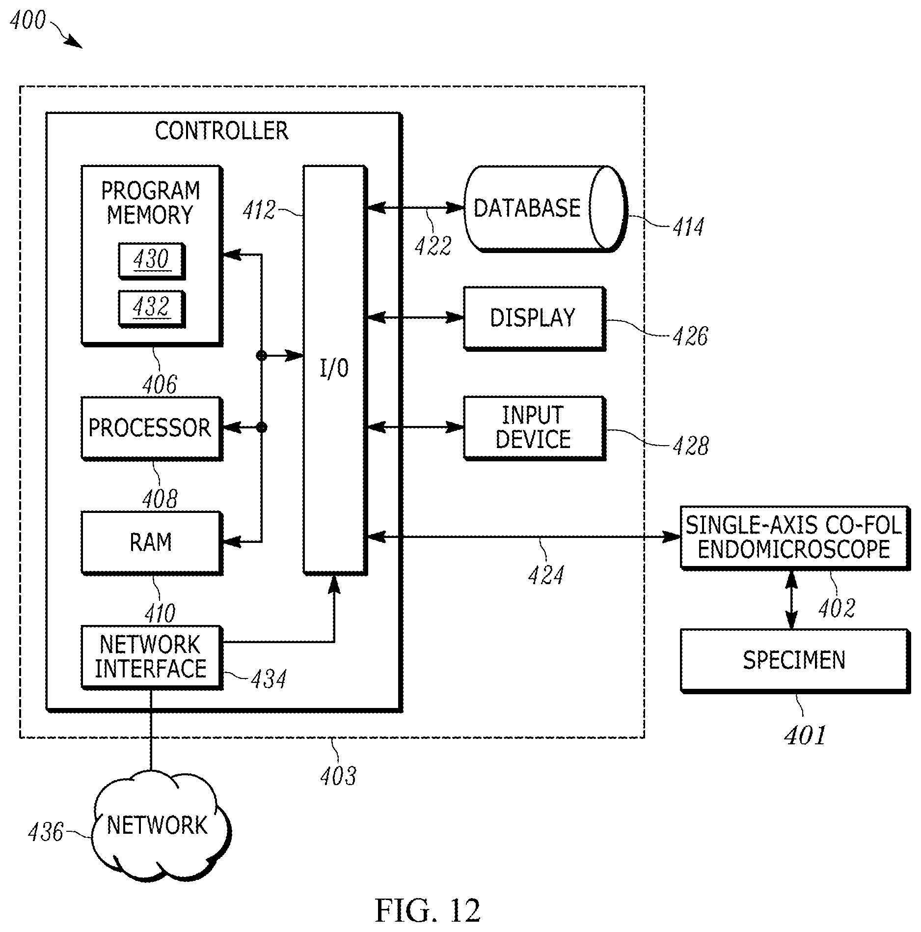 Patent US12396625 Figure 19 – Ultra-compact microsystems-based single axis confocal endomicroscope