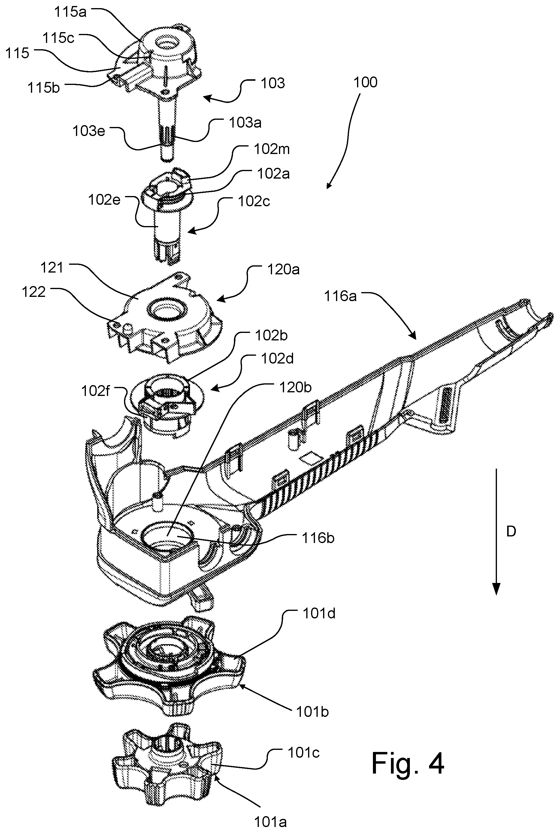 Patent US12396626 Figure 4 – Method of assembly of an endoscope control system