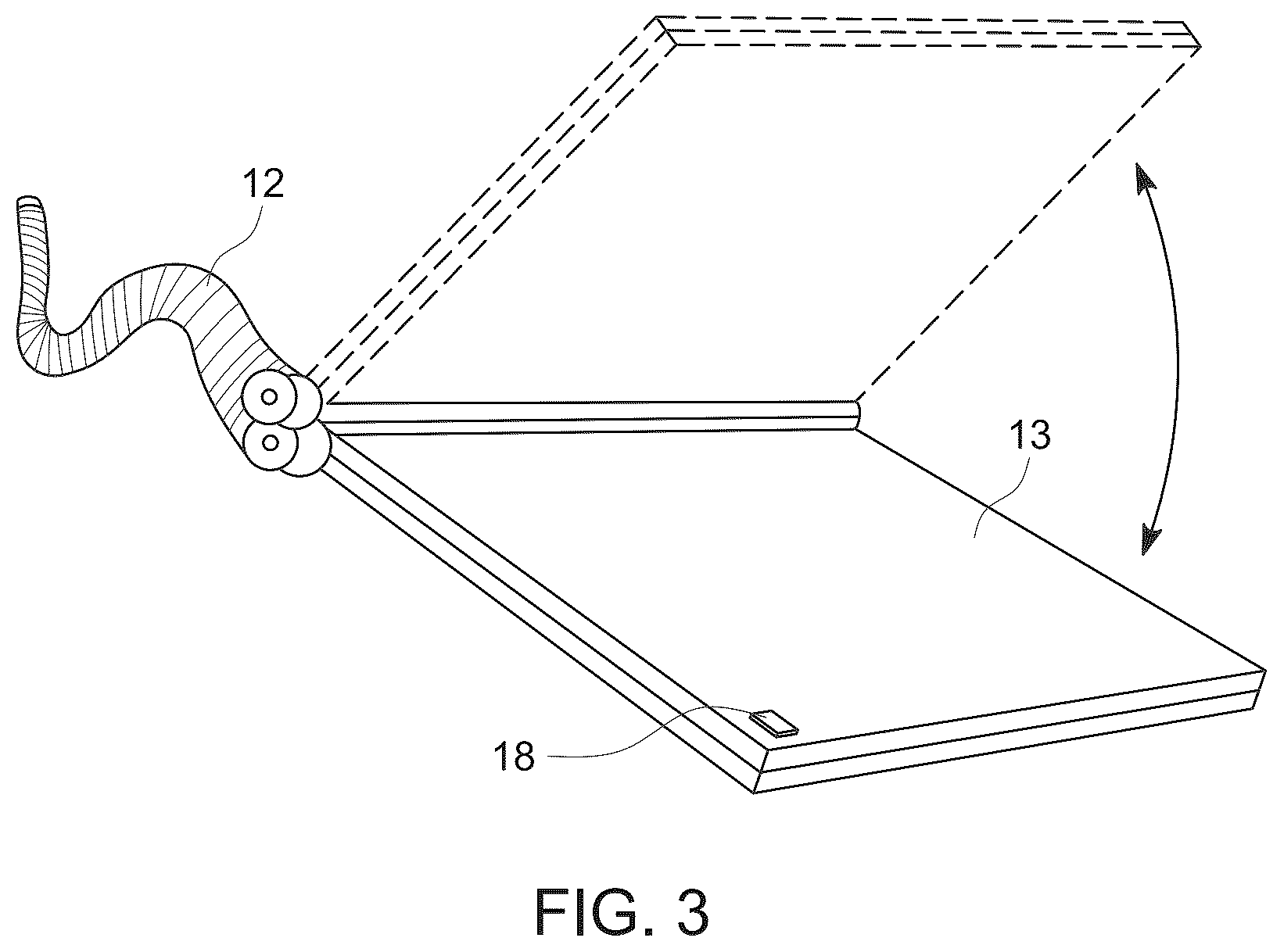 Patent US12396636 Figure 3 – Ergonomic refraction station and method for using same
