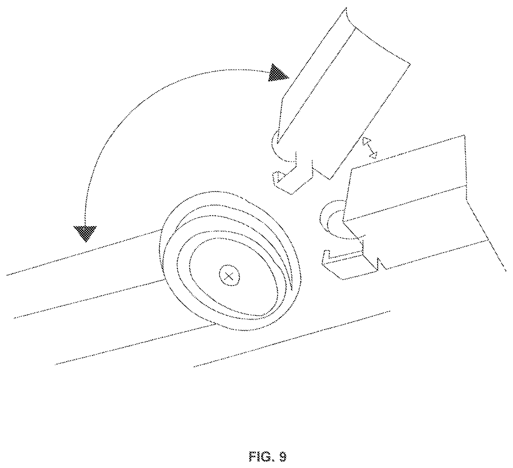 Patent US12396636 Figure 9 – Ergonomic refraction station and method for using same