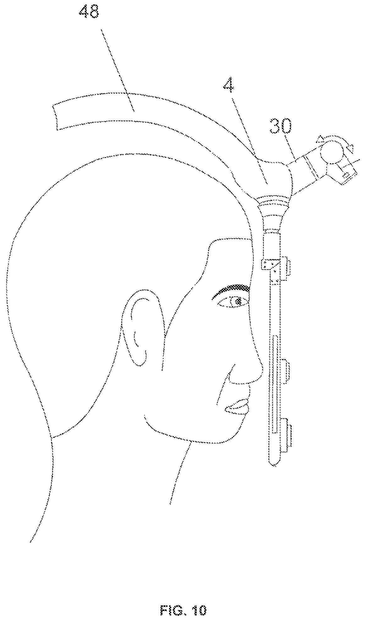 Patent US12396636 Figure 10 – Ergonomic refraction station and method for using same
