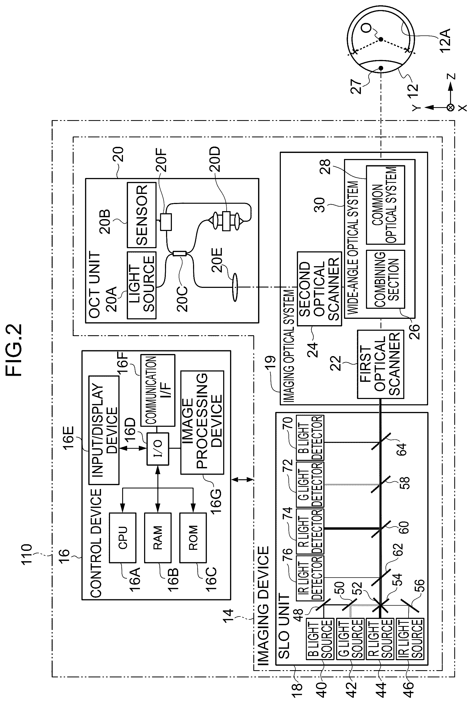 Patent US12396642 Figure 2 – Image processing method, image processing device, and program