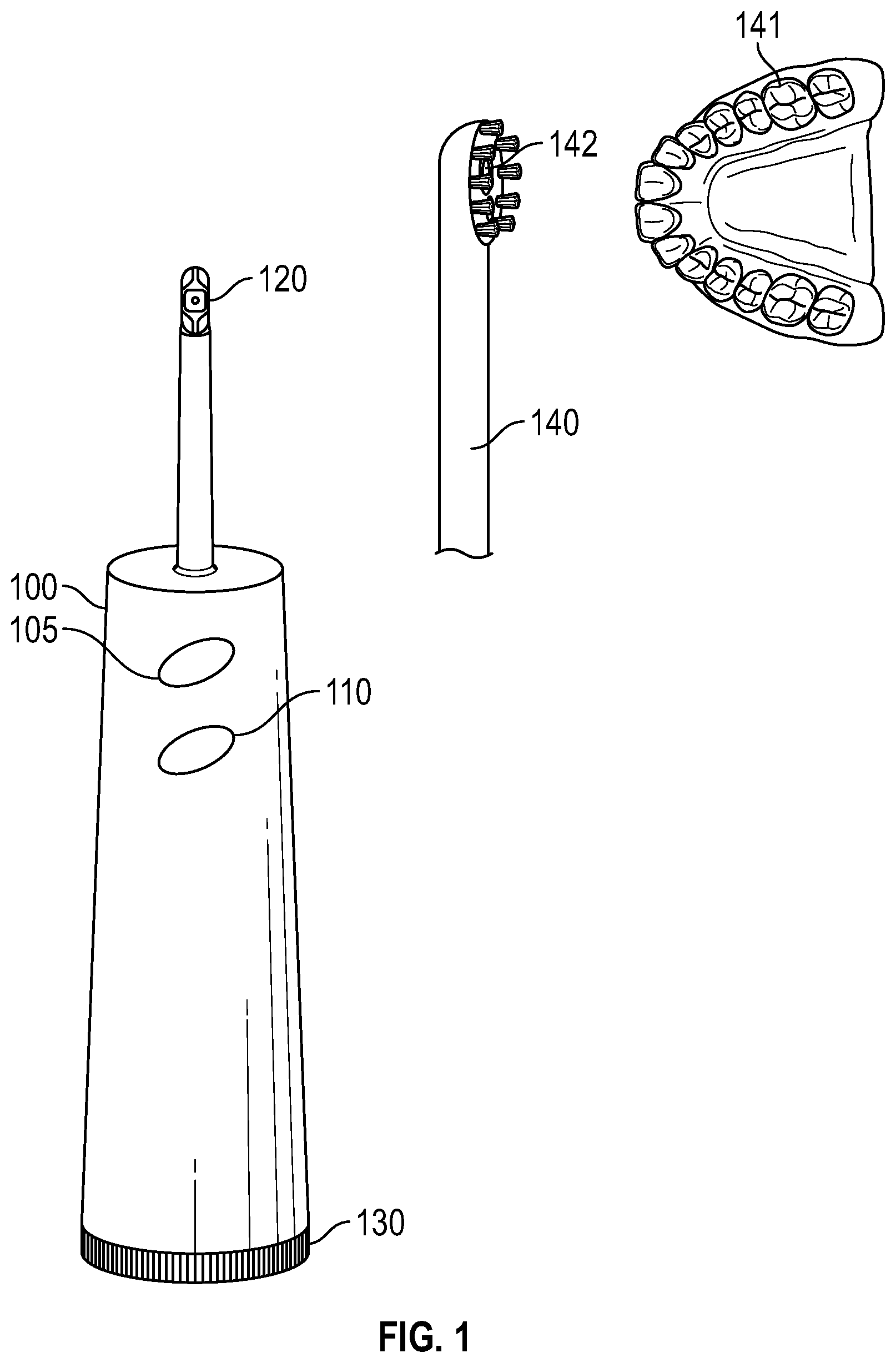 Patent US12396647 Figure 1 – Spectrographic tooth evaluation system