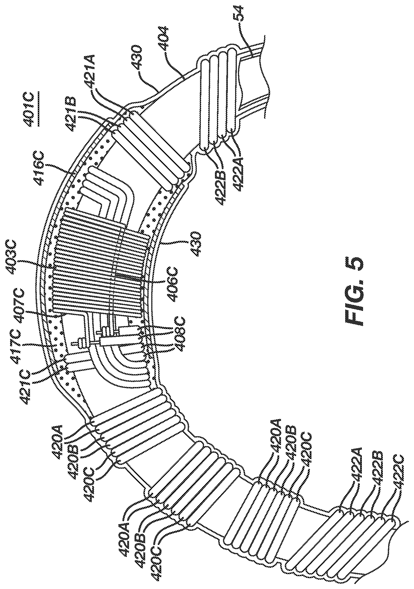 Patent US12396657 Figure 5 – Non-linear single axis navigation sensor with strain relief