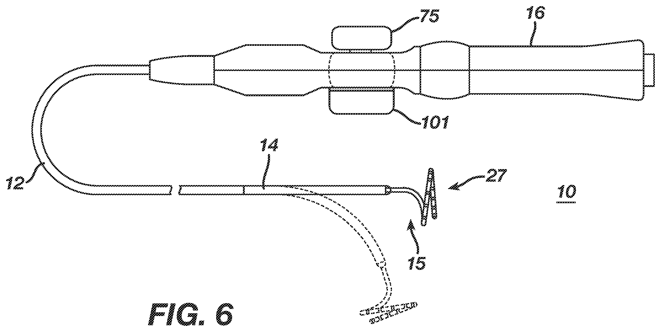Patent US12396657 Figure 6 – Non-linear single axis navigation sensor with strain relief