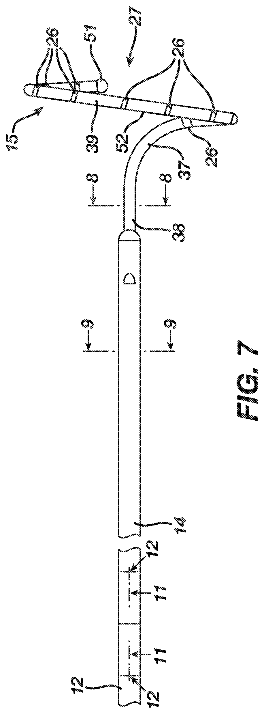 Patent US12396657 Figure 7 – Non-linear single axis navigation sensor with strain relief