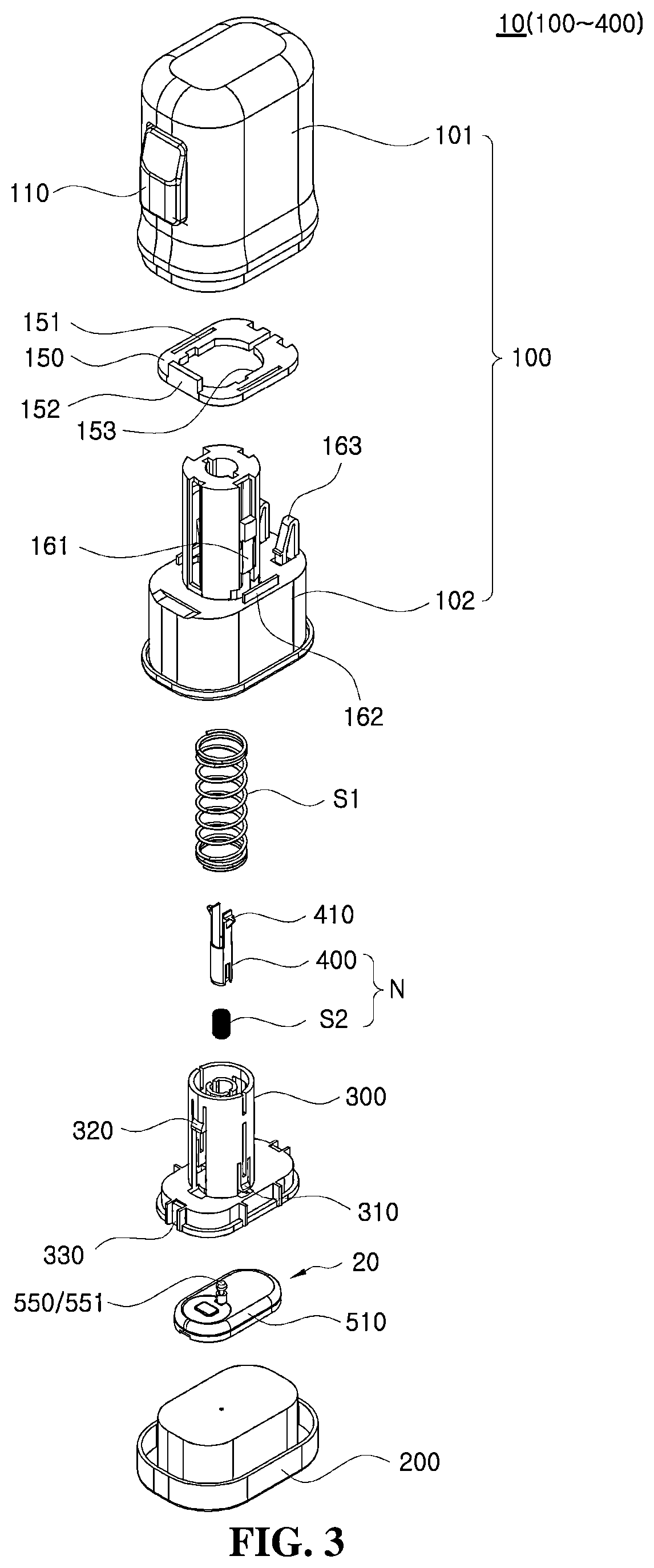 Patent US12396665 Figure 3 – Continuous blood glucose measurement apparatus