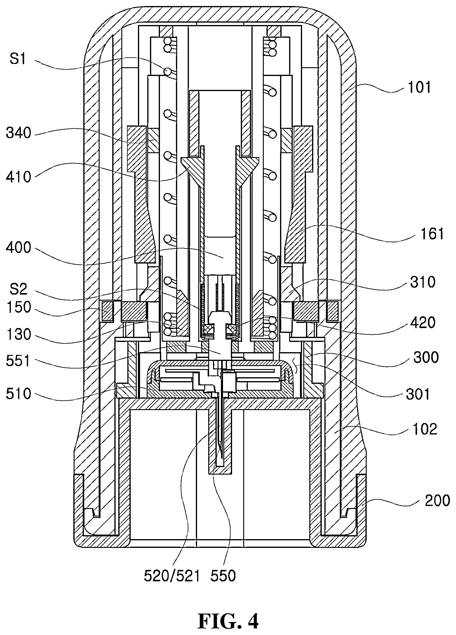 Patent US12396665 Figure 4 – Continuous blood glucose measurement apparatus