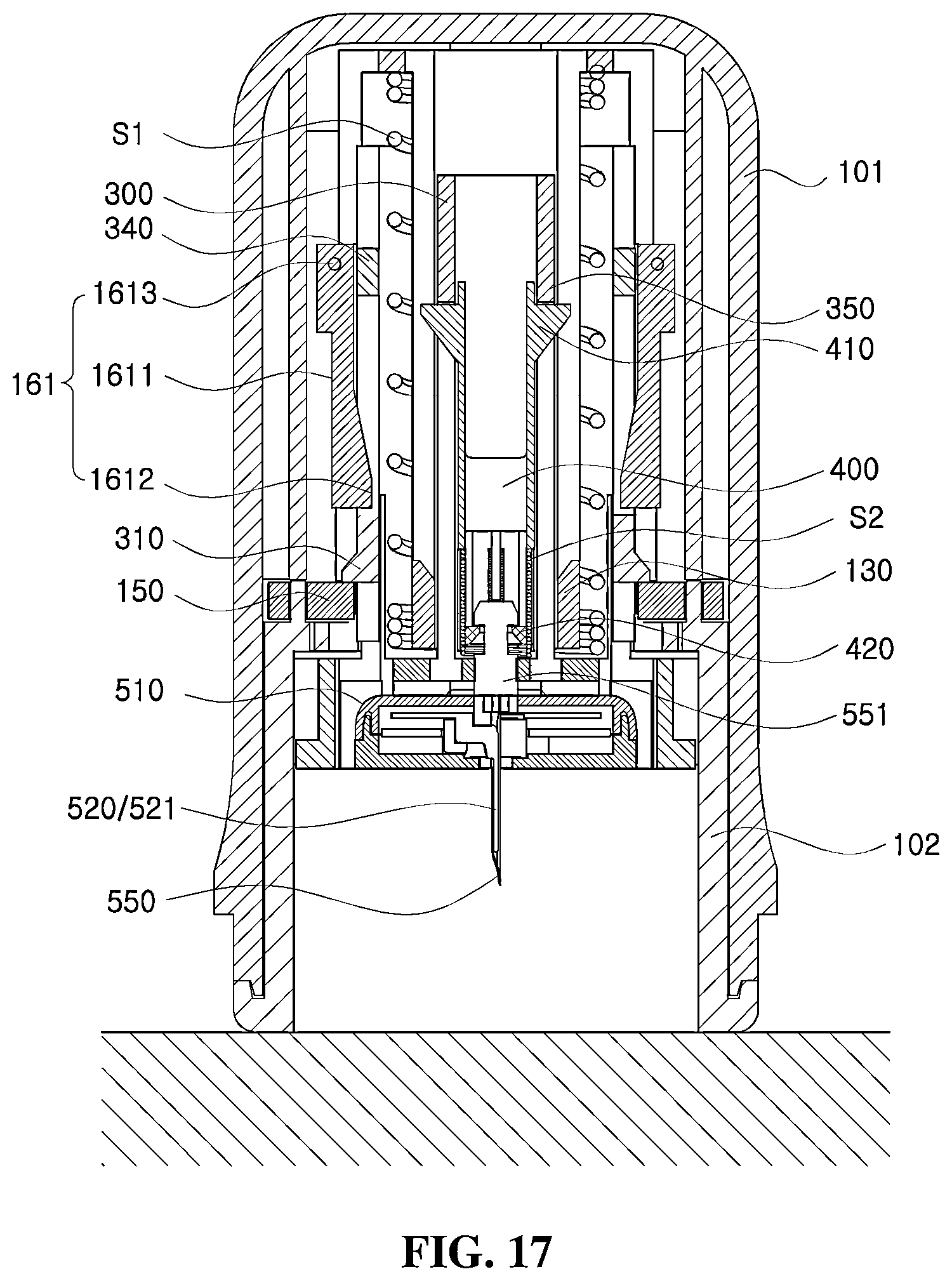 Patent US12396665 Figure 17 – Continuous blood glucose measurement apparatus