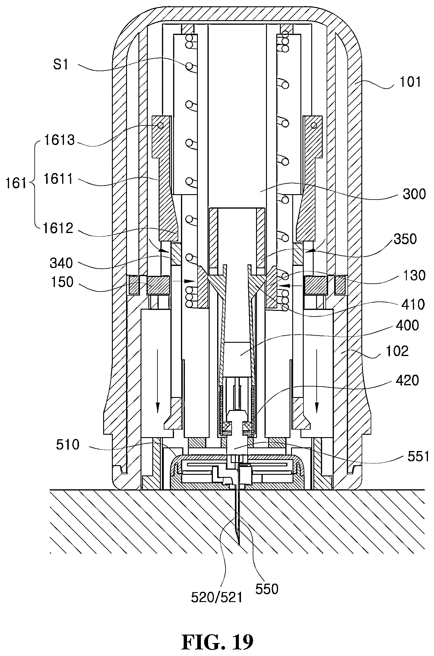Patent US12396665 Figure 19 – Continuous blood glucose measurement apparatus