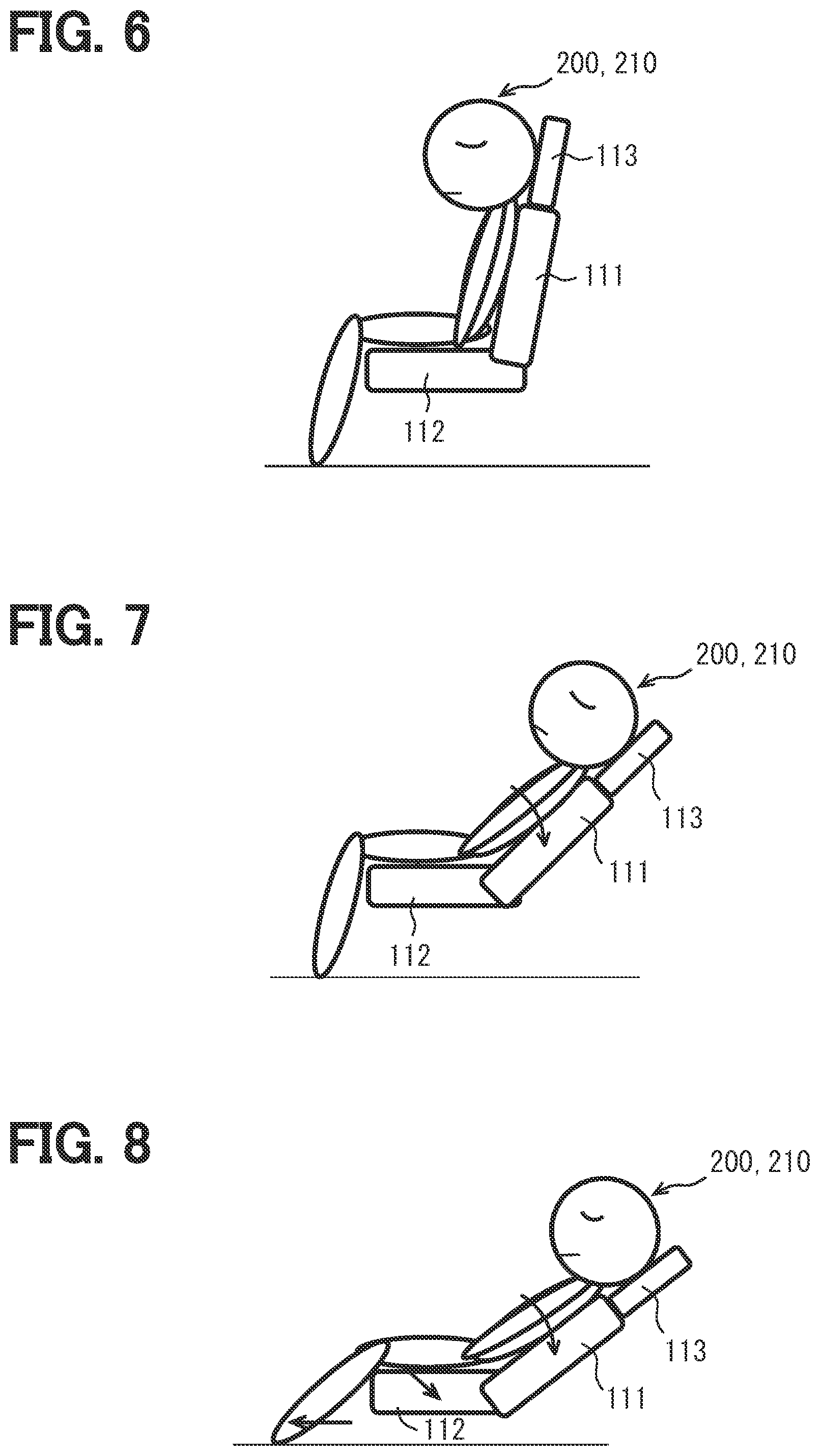 Patent US12396670 Figure 3 – Seat reclining position control device
