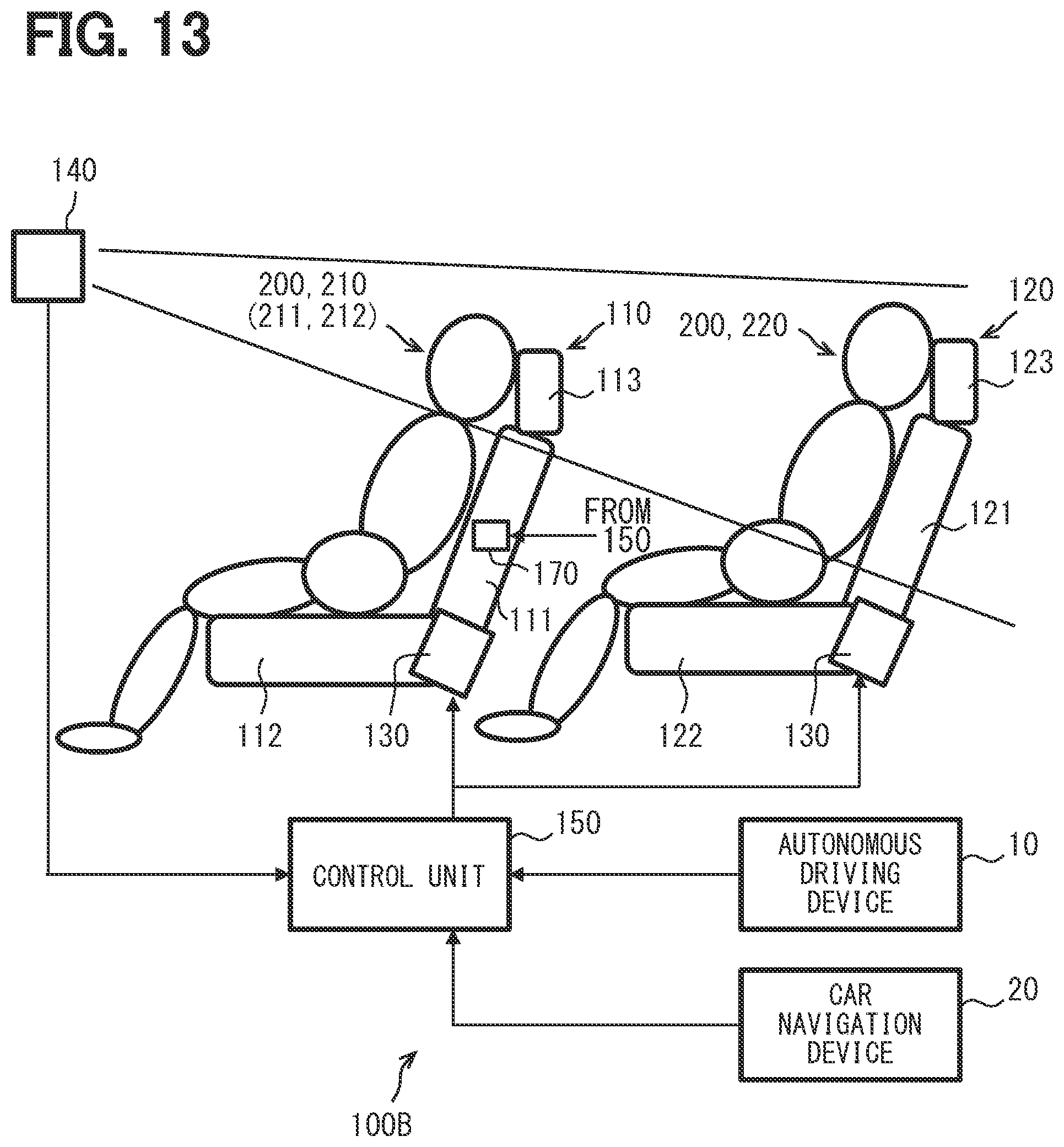 Patent US12396670 Figure 6 – Seat reclining position control device