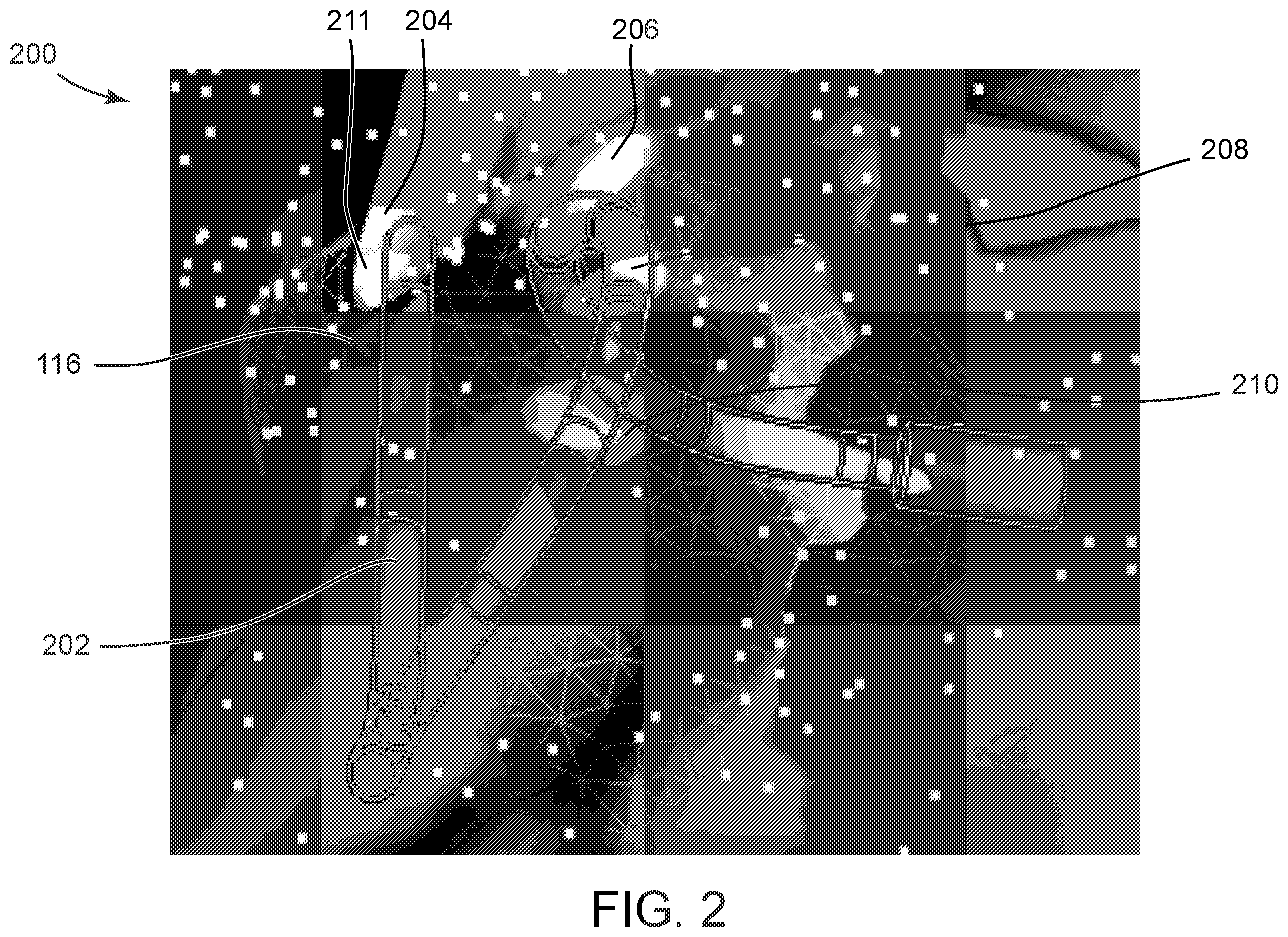 Patent US12396684 Figure 2 – System and method for visualizing a proximity of a catheter electrode to a 3D geometry of biological tissue