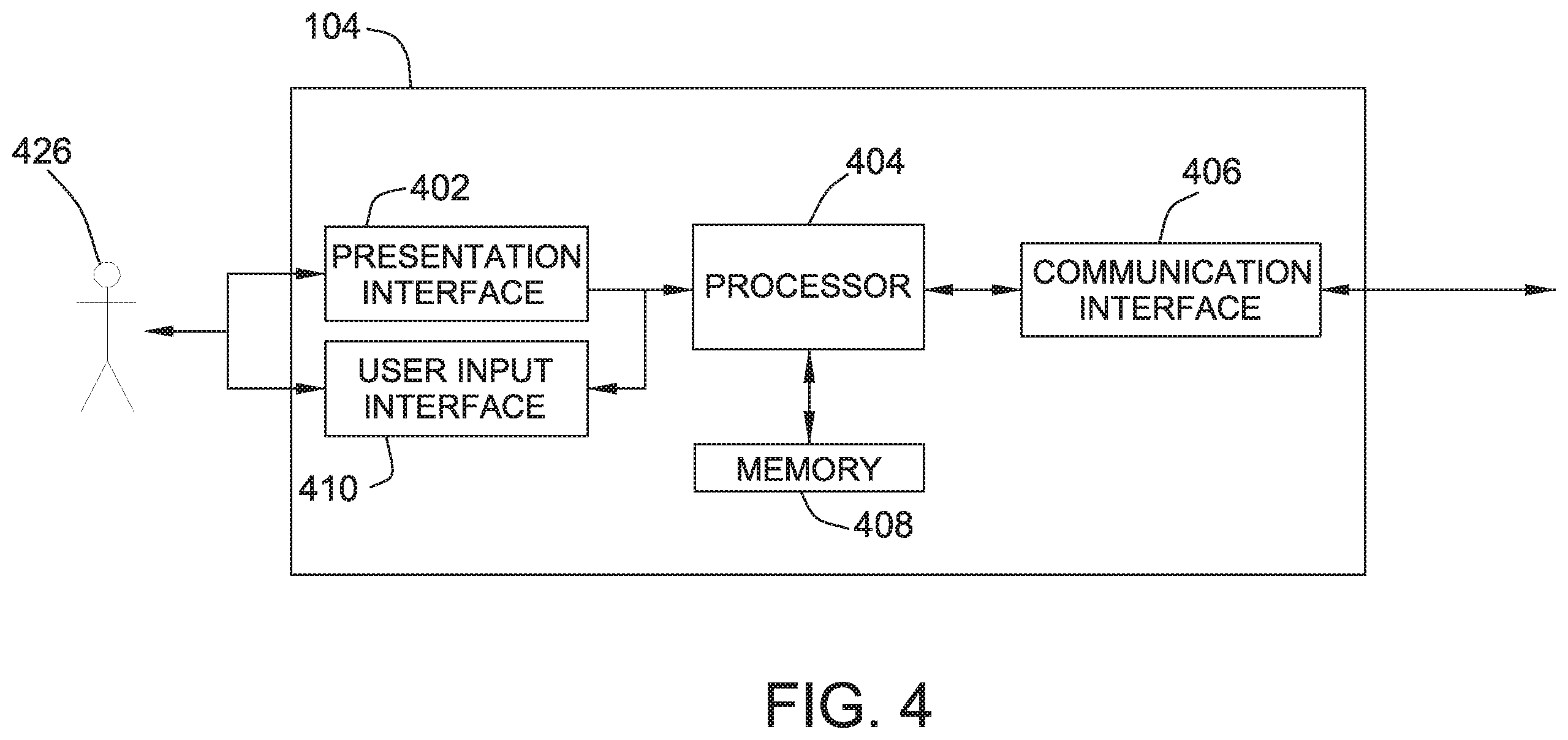 Patent US12396684 Figure 4 – System and method for visualizing a proximity of a catheter electrode to a 3D geometry of biological tissue