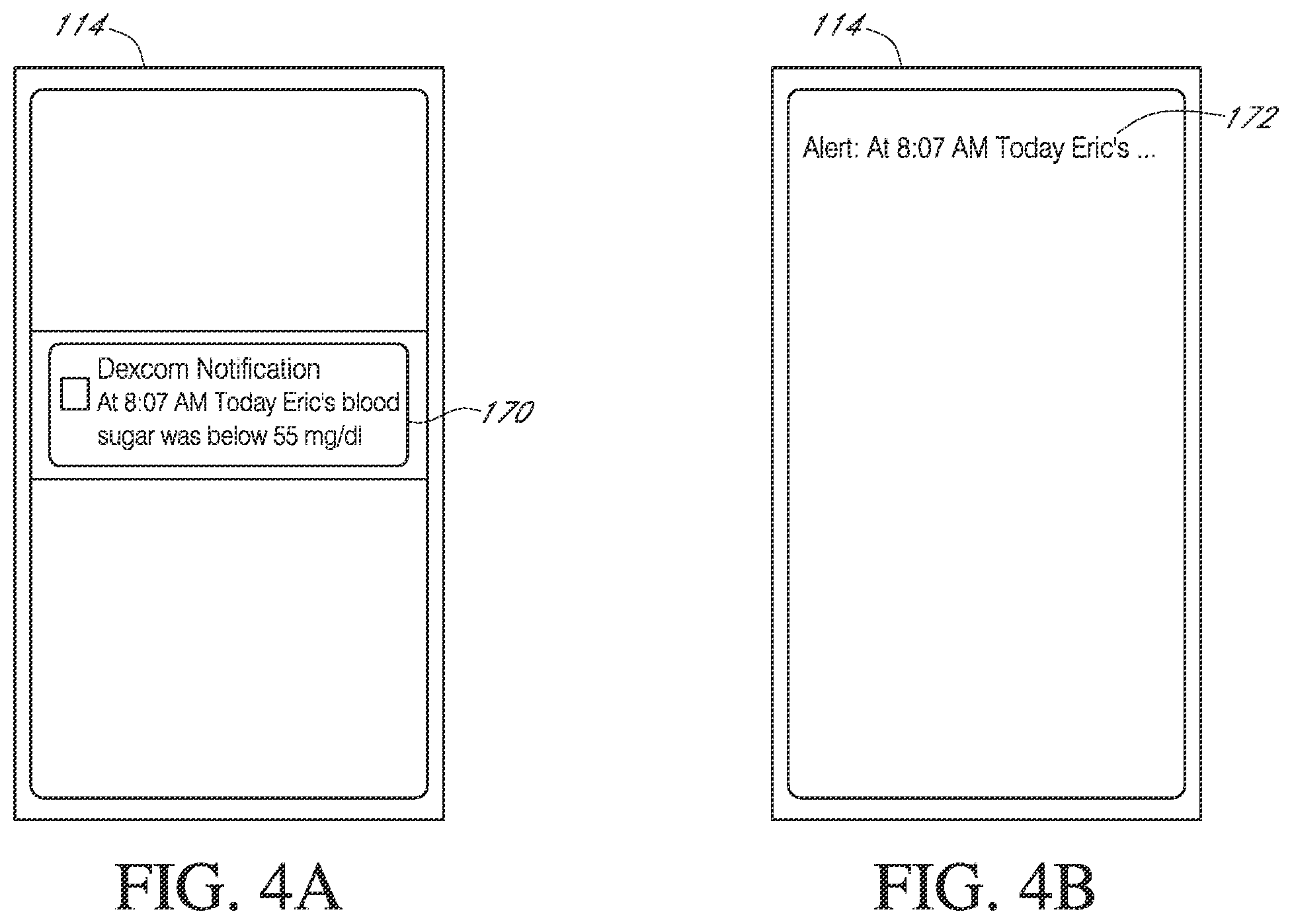 Patent US12396687 Figure 6 – Remote monitoring of analyte measurements