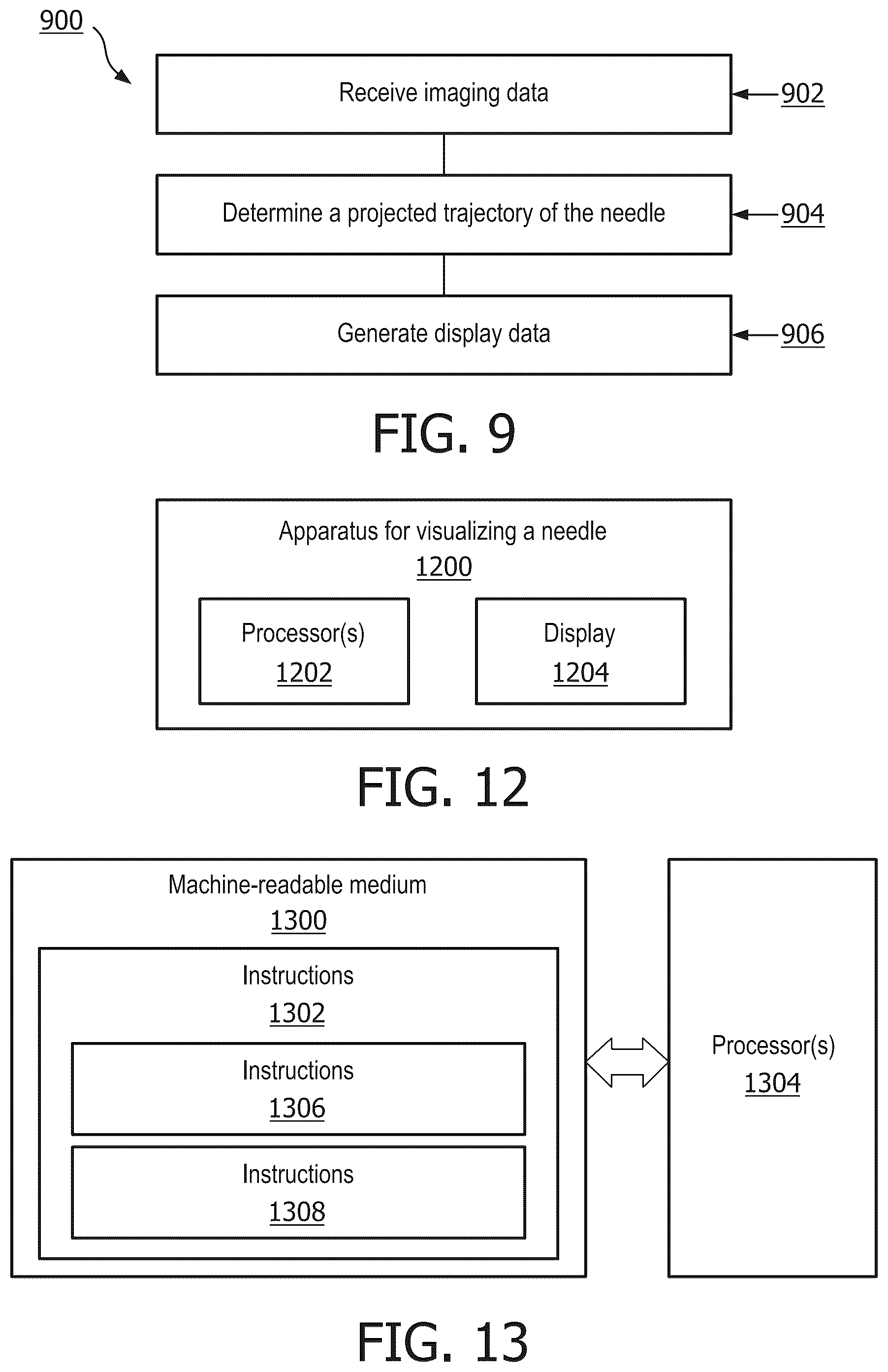 Patent US12396689 Figure 7 – Determining needle position
