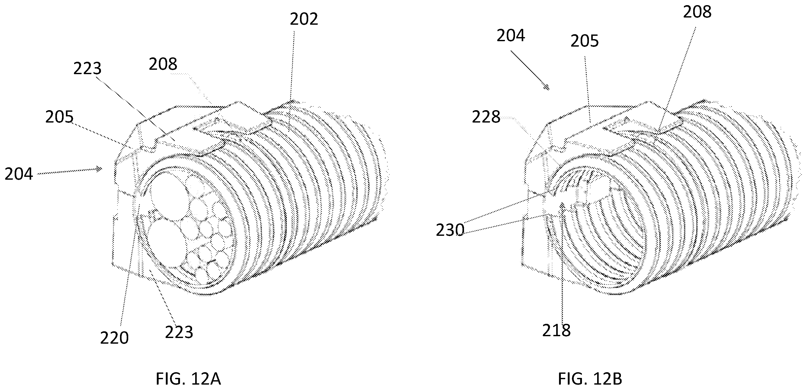 Patent US12396692 Figure 15 – Compound curve cable chain