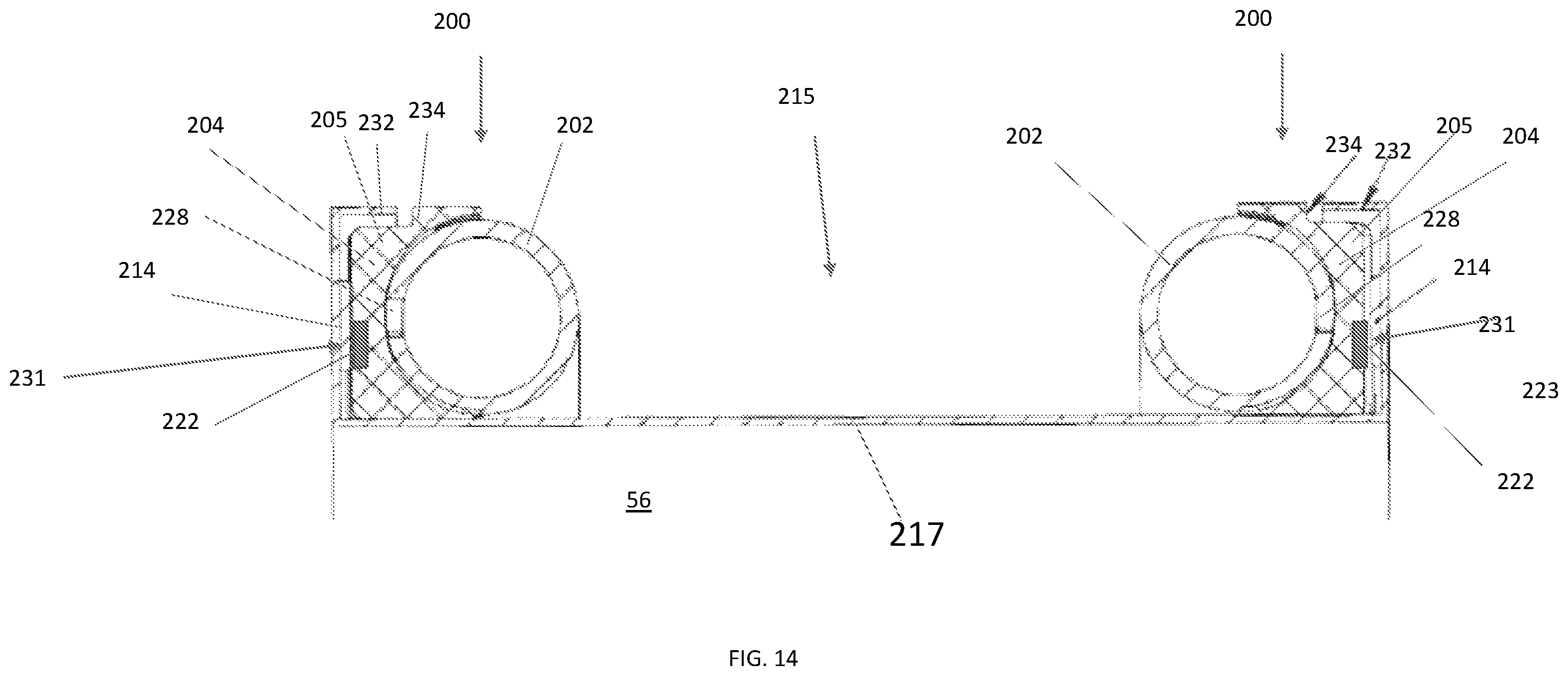 Patent US12396692 Figure 17 – Compound curve cable chain