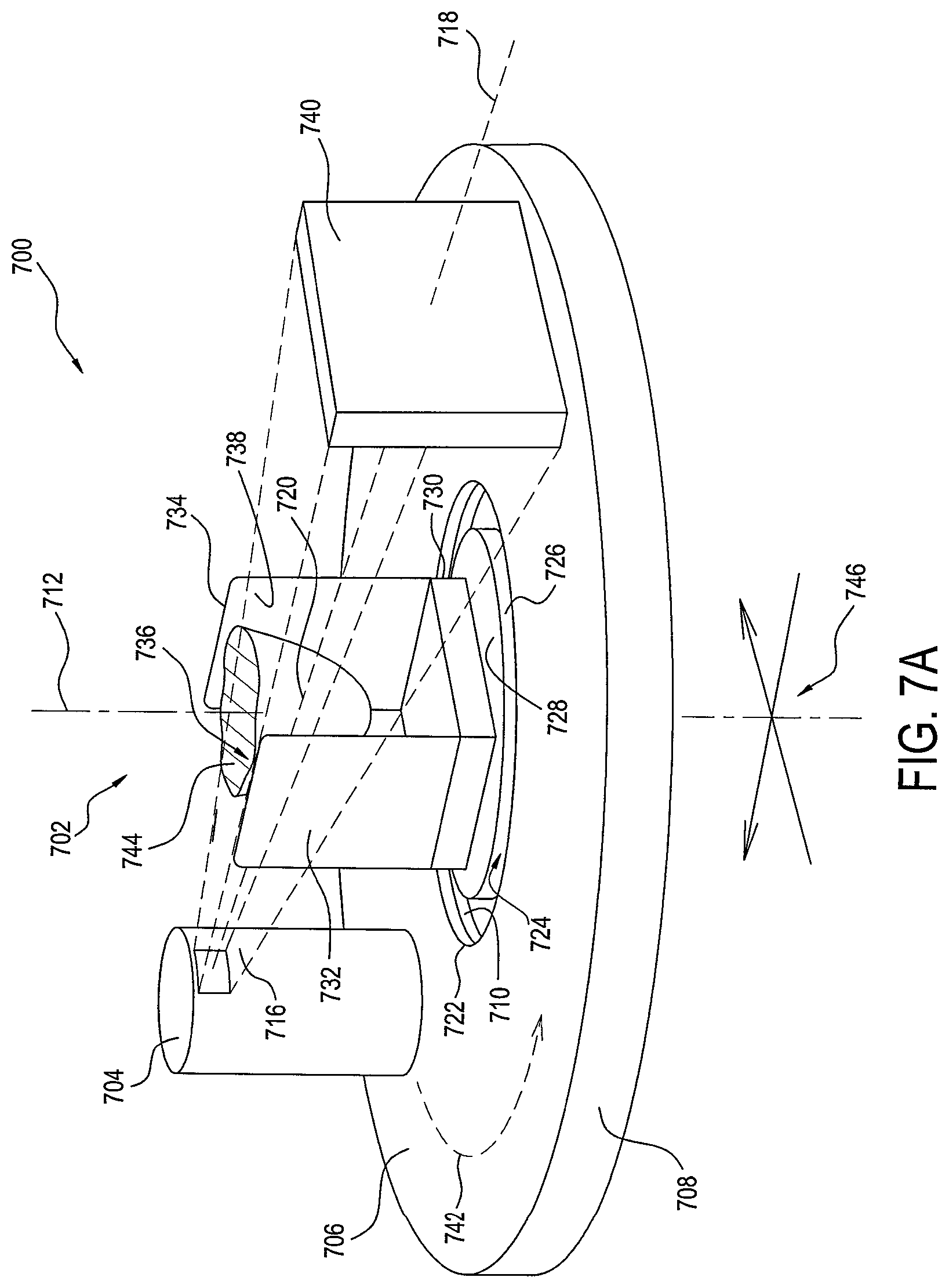Patent US12396694 Figure 7 – Stationary detail imaging in cone beam breast computed tomography