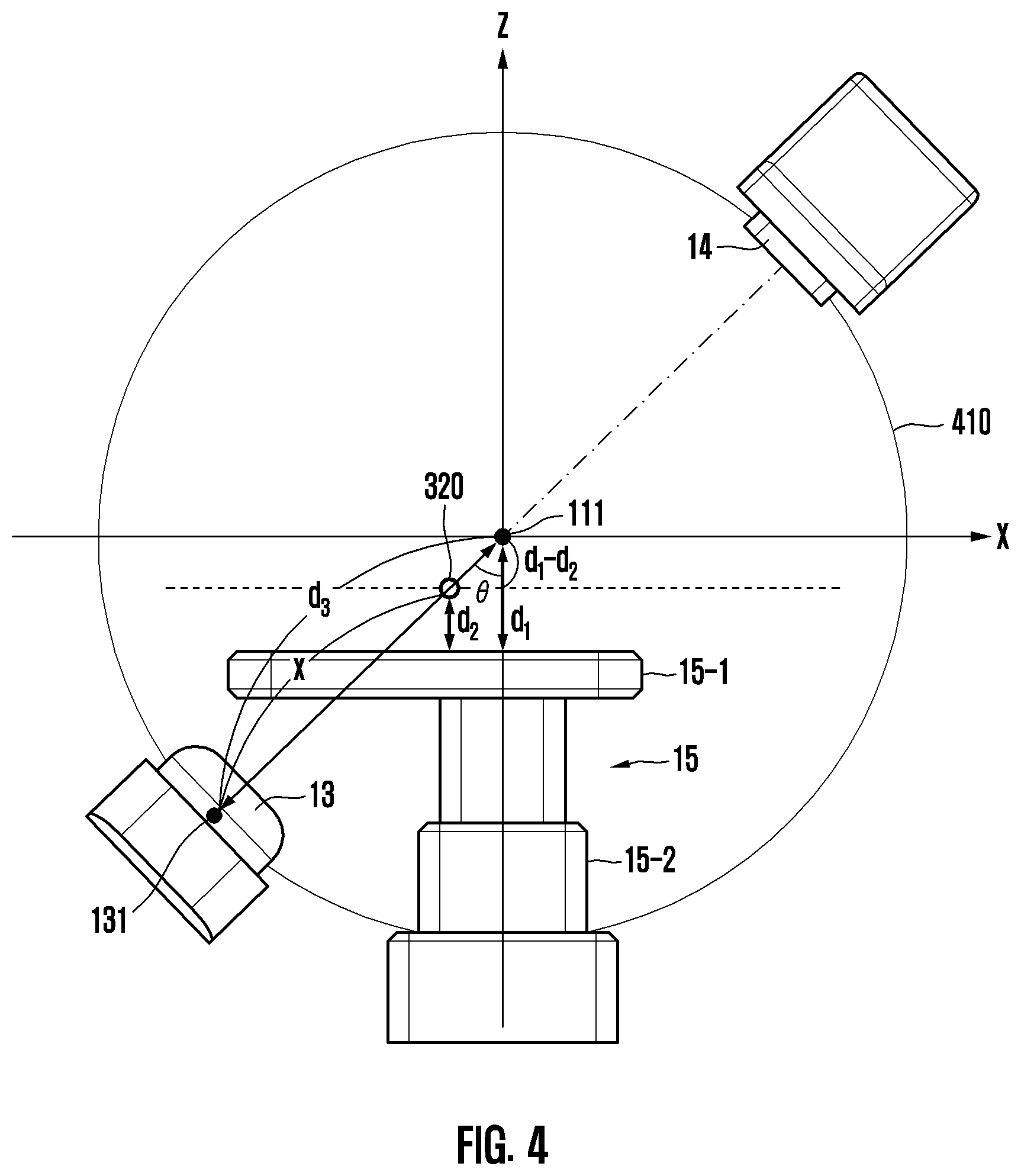 Patent US12396697 Figure 4 – Blood vessel image calibration method and device