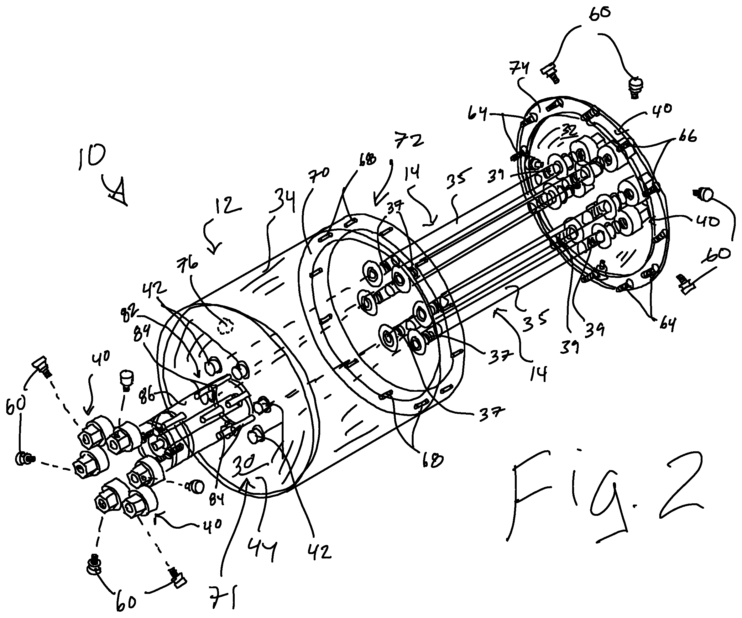 Patent US12396700 Figure 2 – Flexible modular phantom and method for medical applications using interchangeable inserts