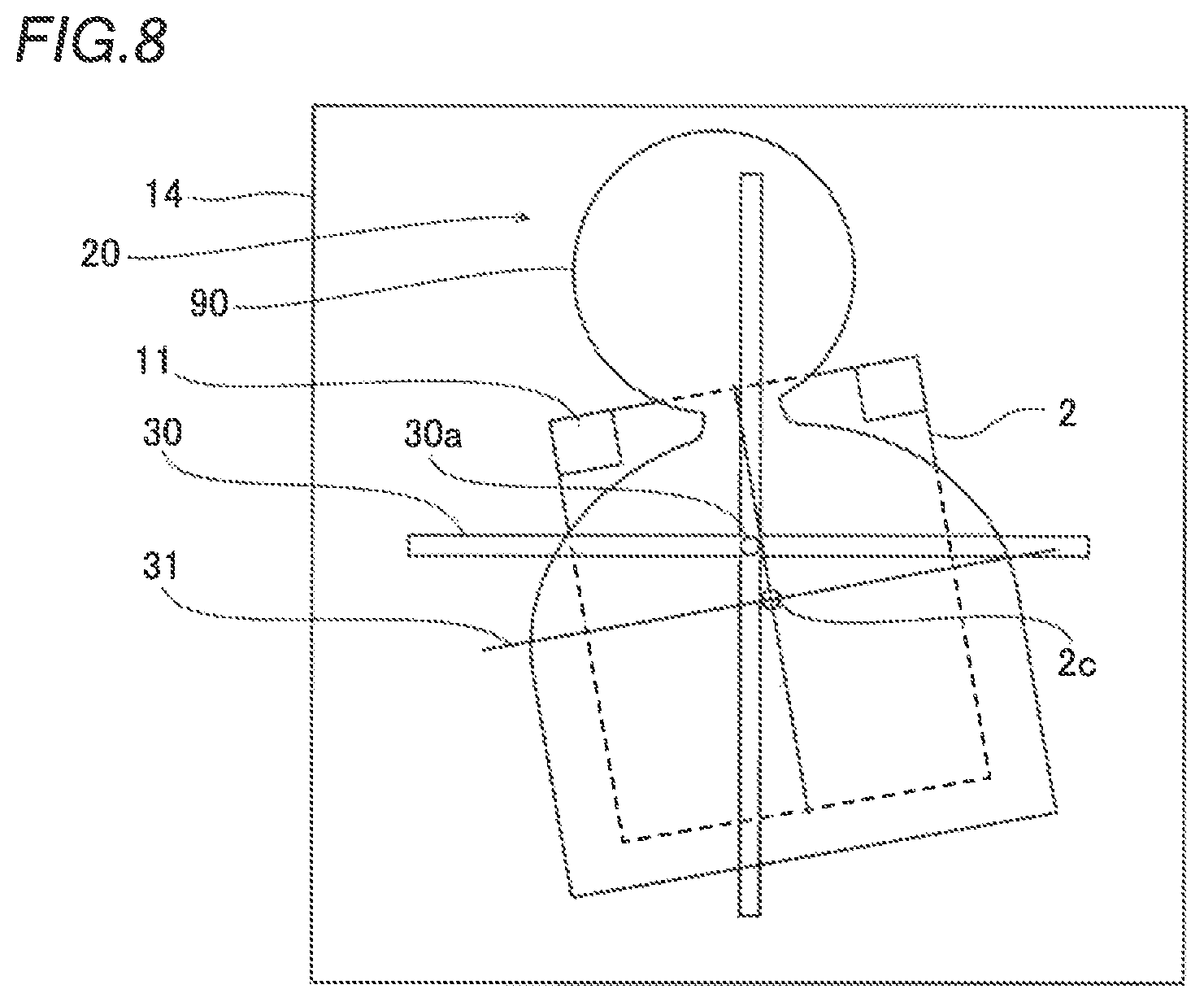 Patent US12396701 Figure 5 – X-ray imaging apparatus and positional deviation detection unit for X-ray imaging apparatus