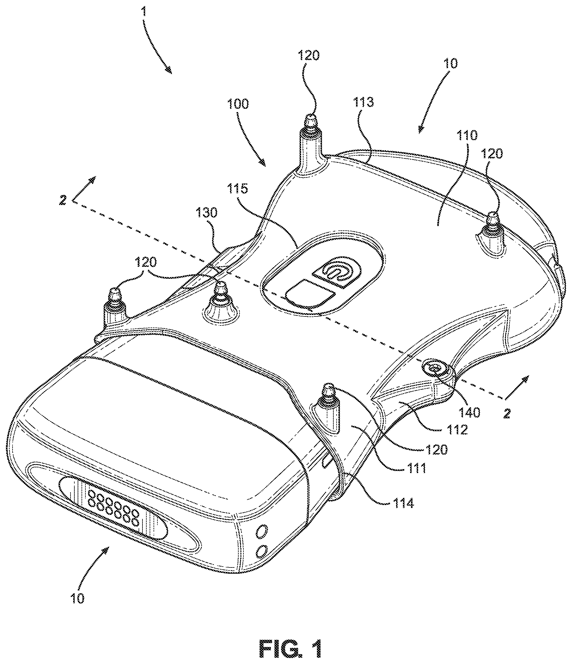 Patent US12396703 — Calibrationless reference marker system — Figure 1