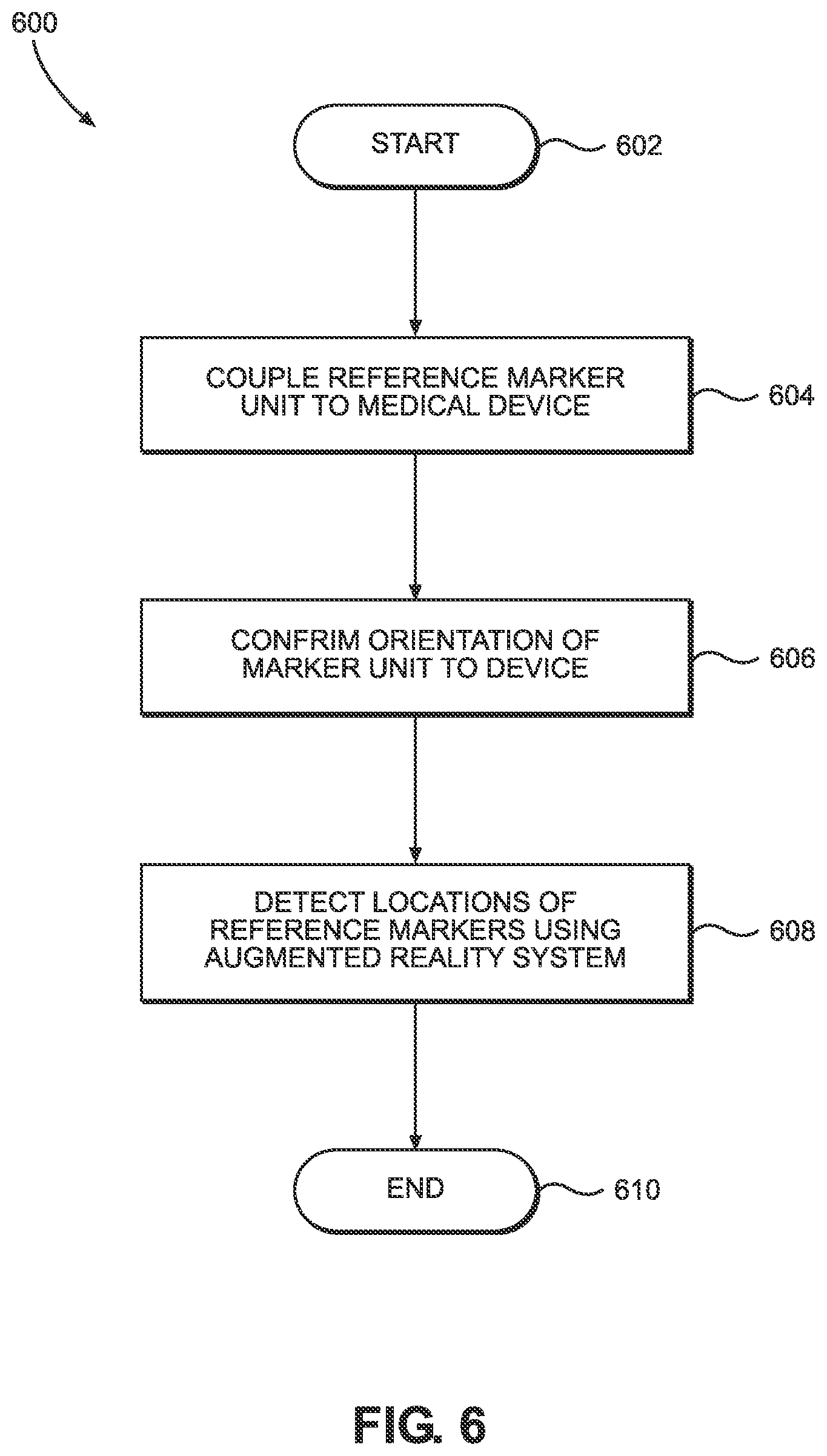 Patent US12396703 Figure 6 – Calibrationless reference marker system