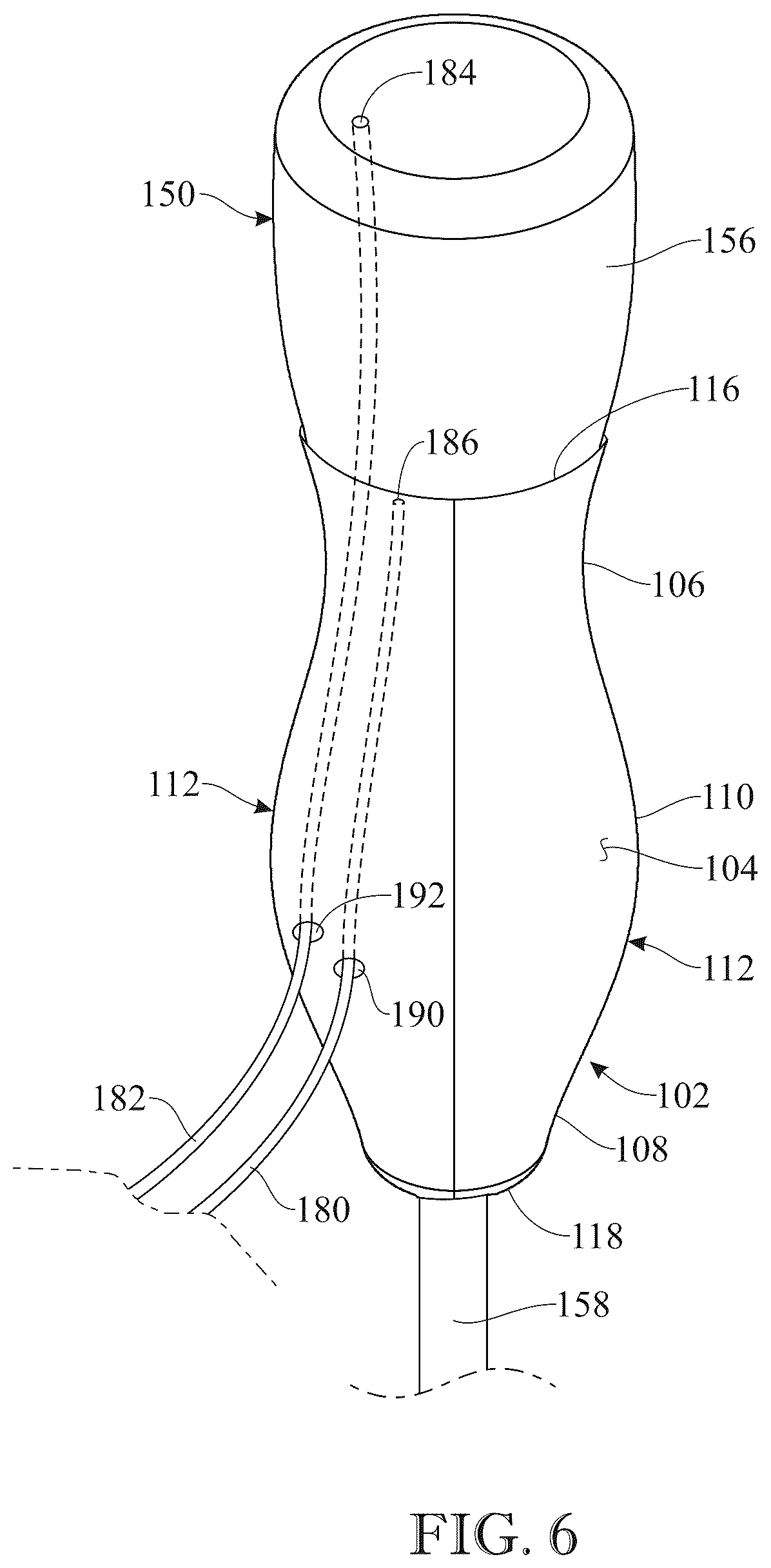 Patent US12396704 Figure 6 – Ultrasonic transducer probe holder