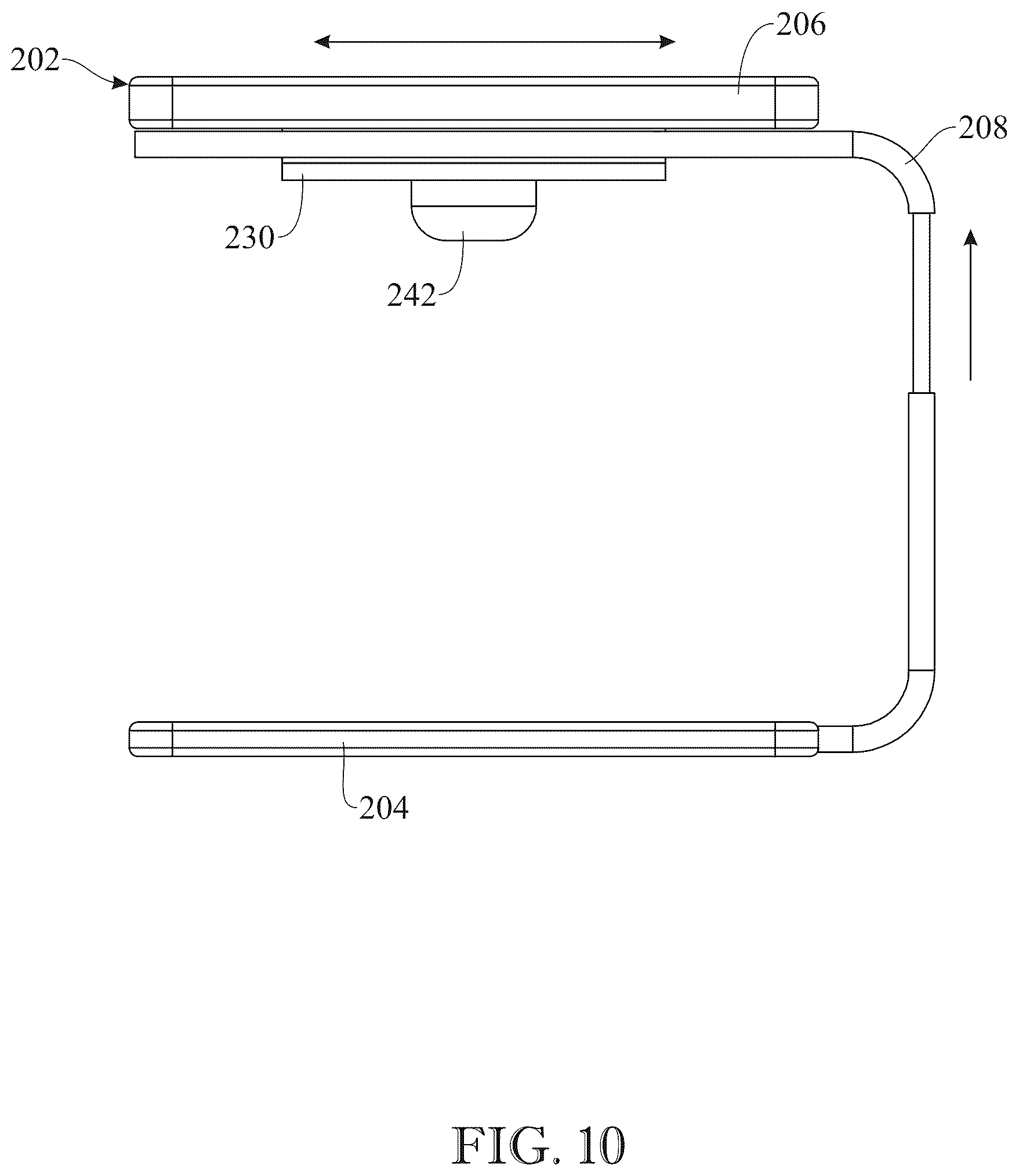 Patent US12396704 Figure 10 – Ultrasonic transducer probe holder