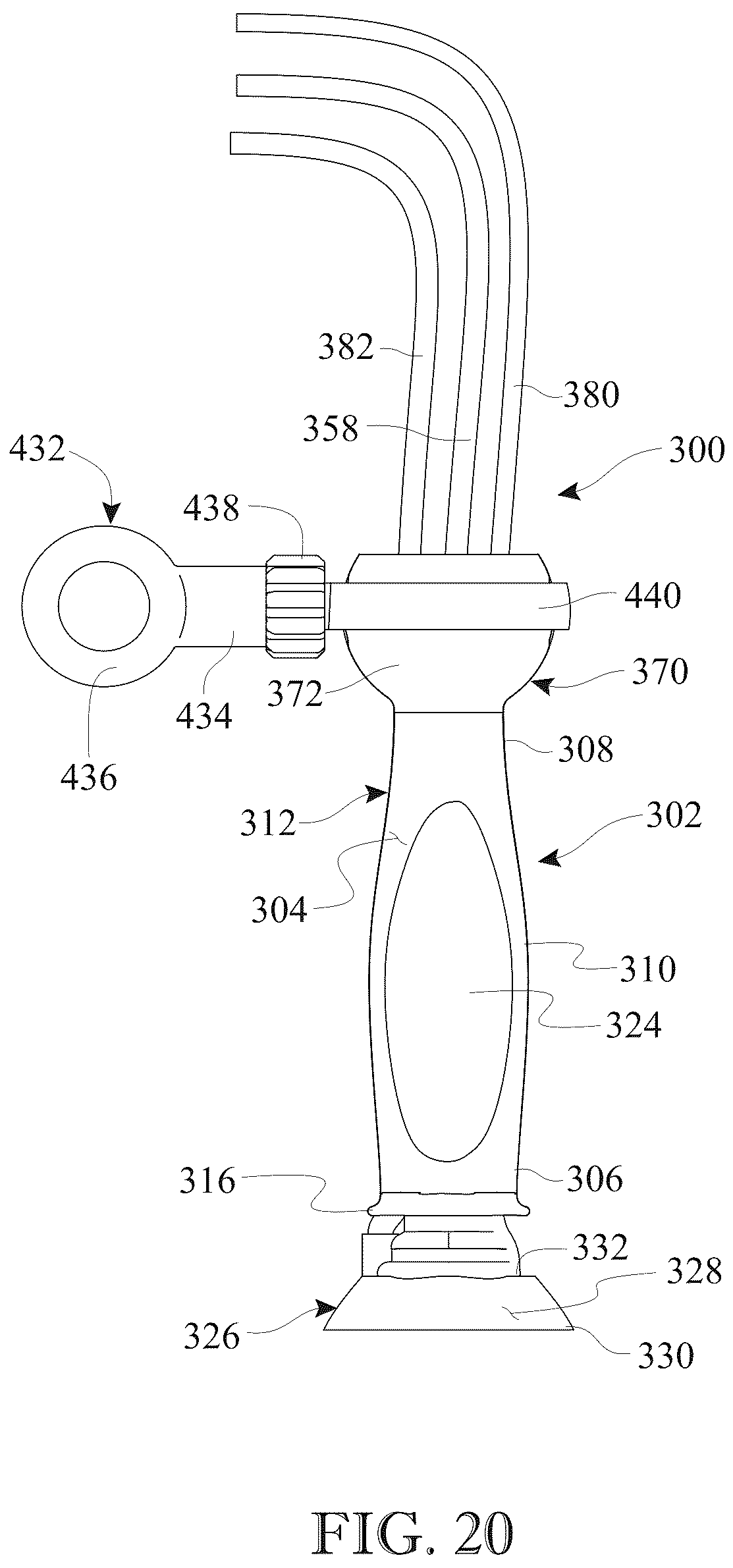 Patent US12396704 Figure 20 – Ultrasonic transducer probe holder