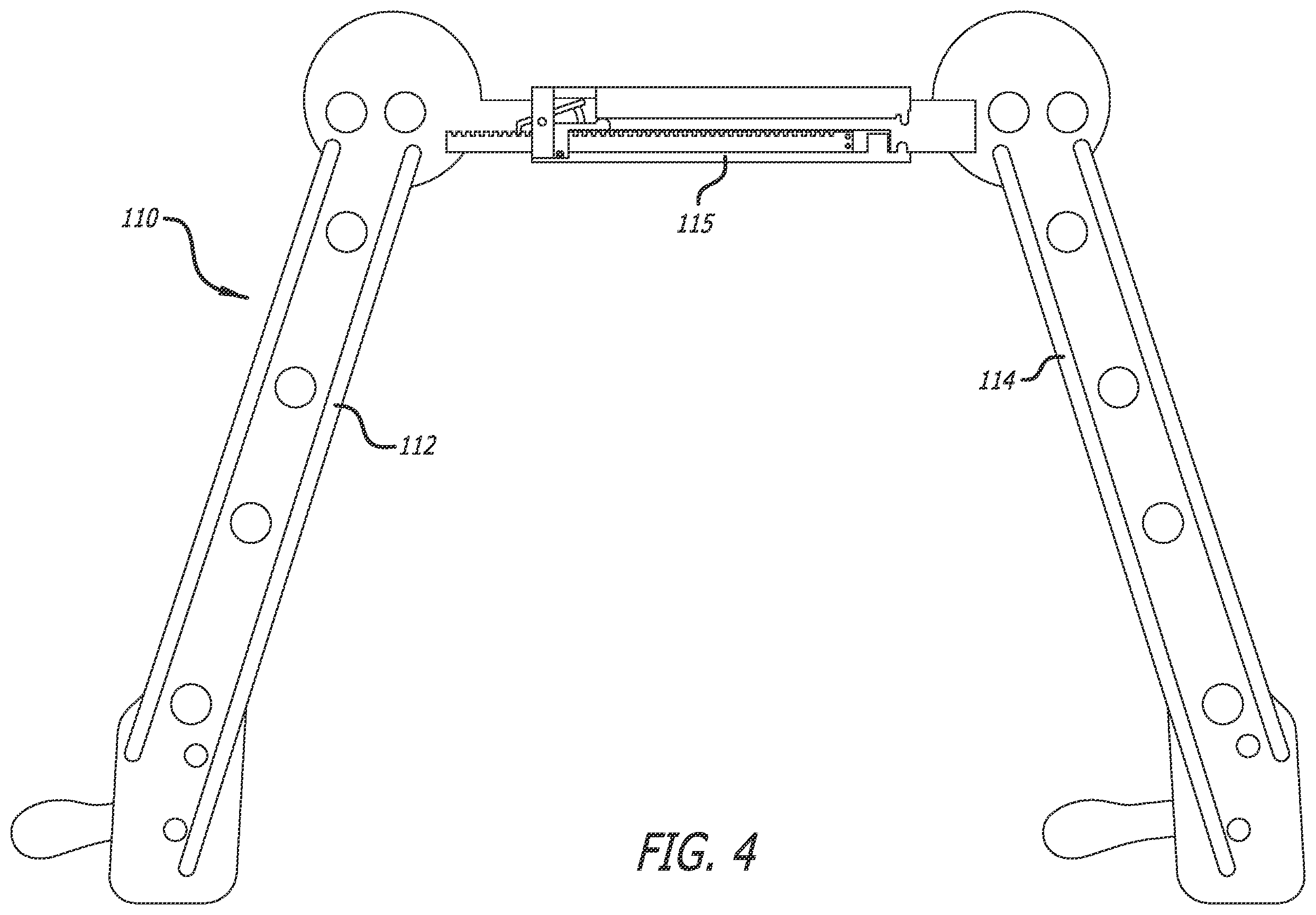 Patent US12396714 Figure 8 – Self-retaining surgical retractor