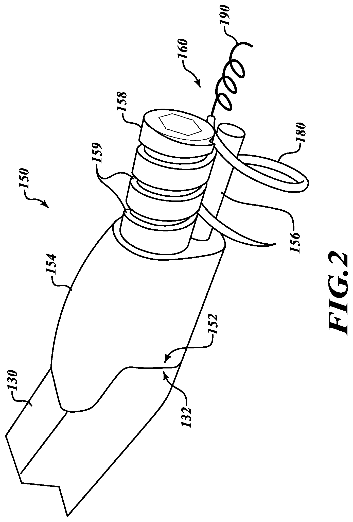 Patent US12396722 Figure 2 – Movable suturing apparatus and method