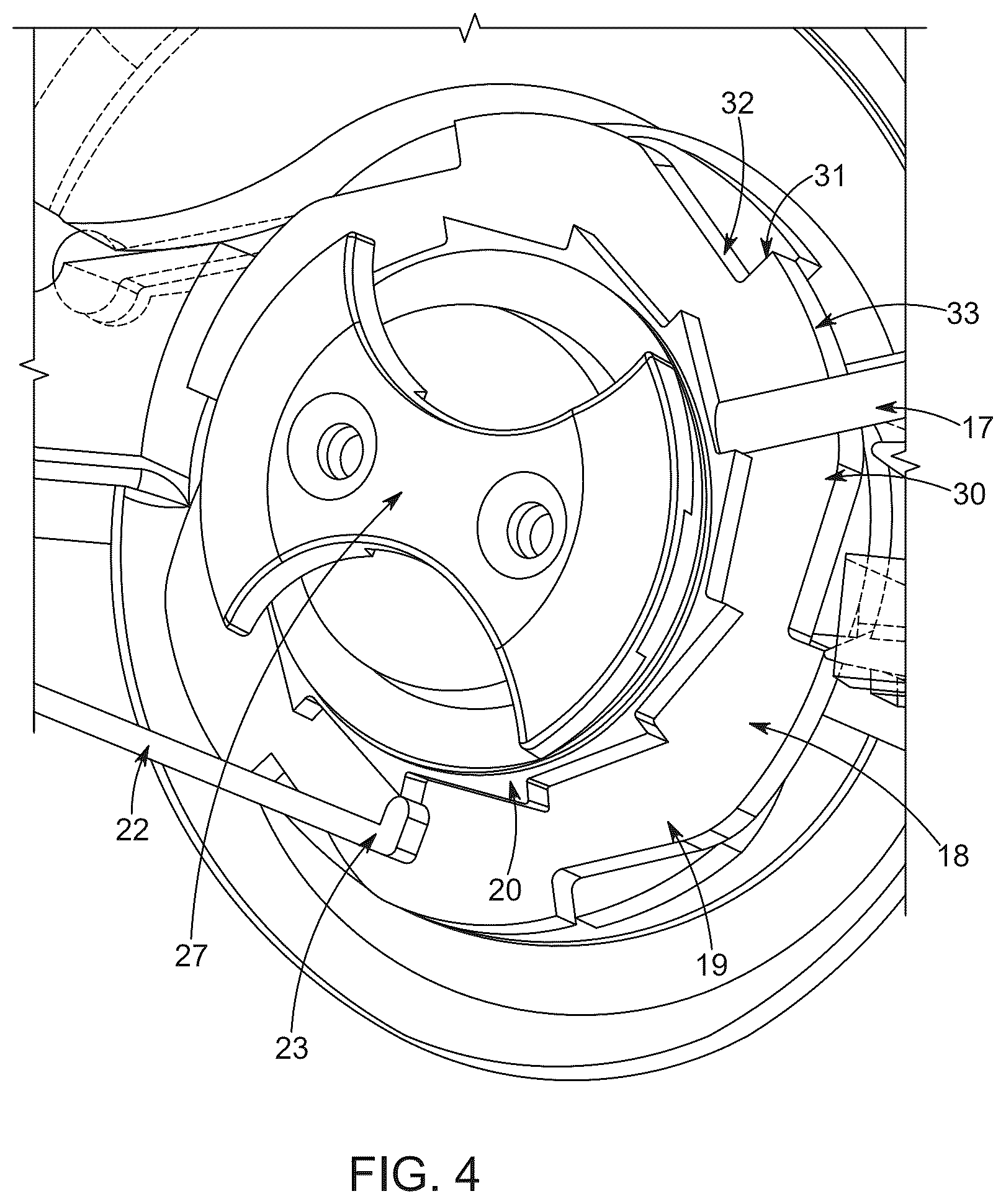 Patent US12396723 Figure 4 – Suturing device