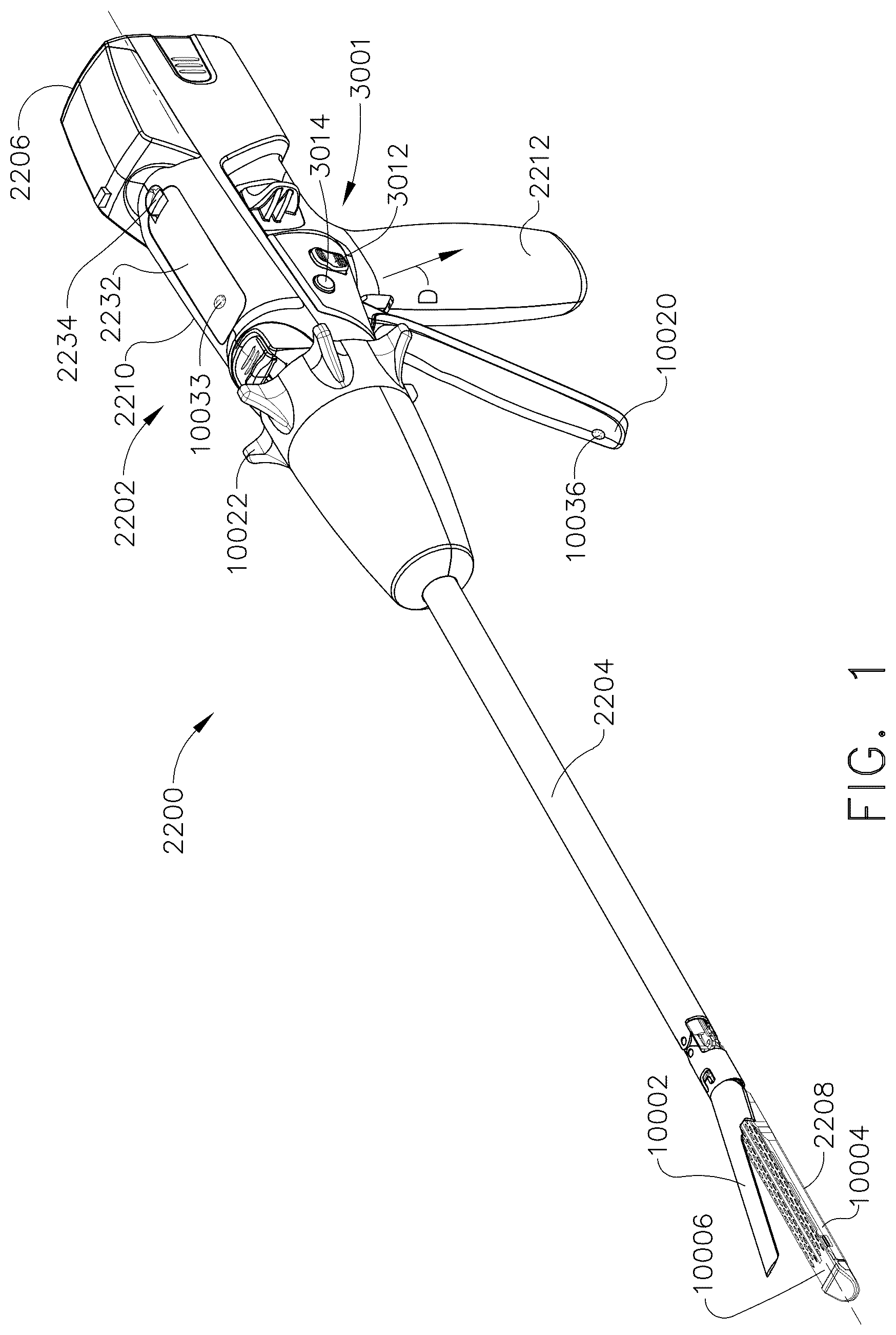 Patent US12396724 — Surgical instrument with multiple interface configurations — Figure 1