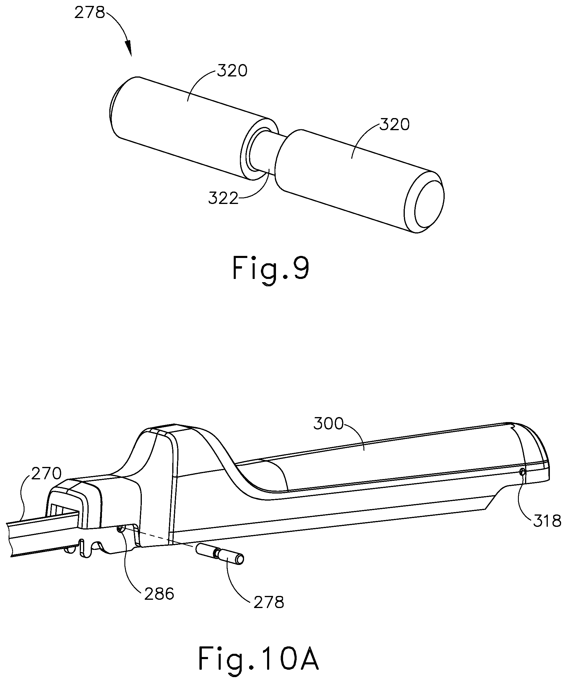 Patent US12396726 Figure 10 – Clamping assembly for linear surgical stapler