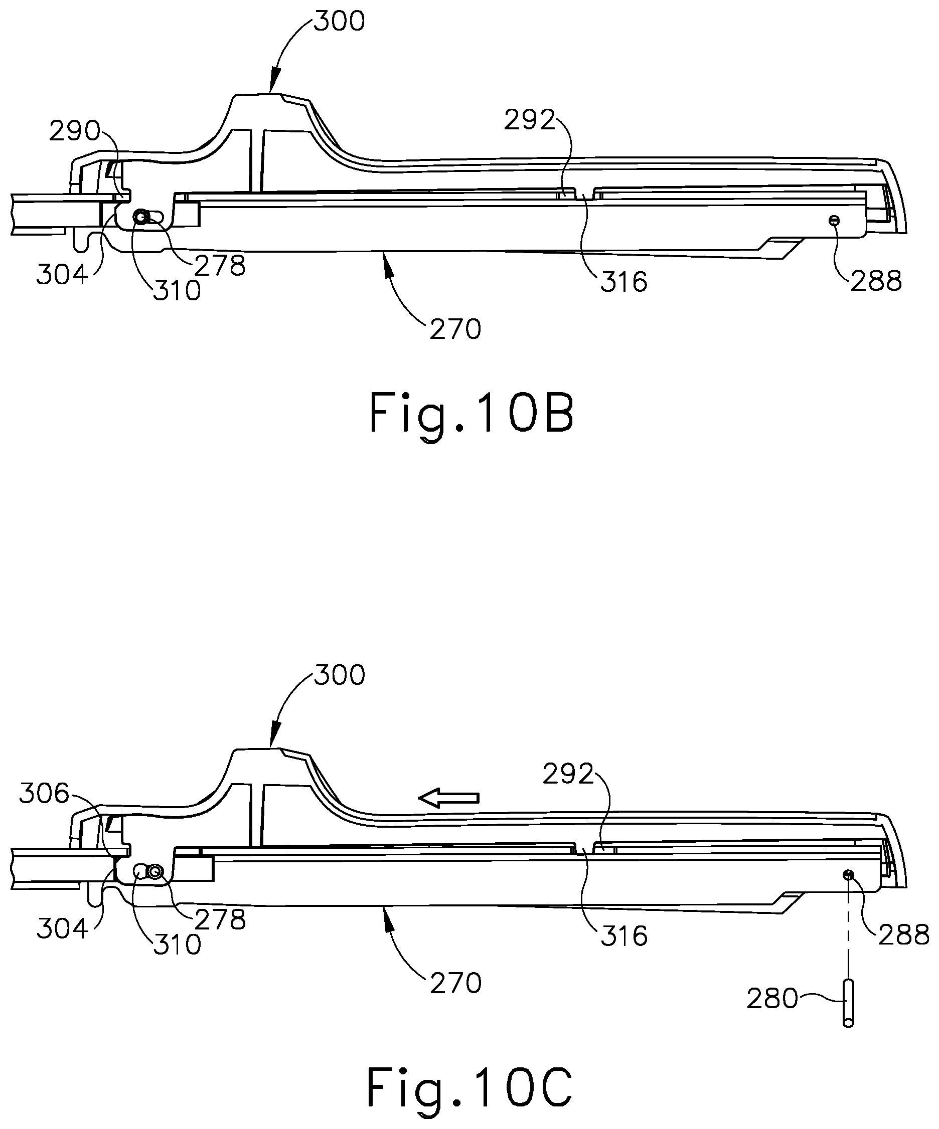 Patent US12396726 Figure 11 – Clamping assembly for linear surgical stapler