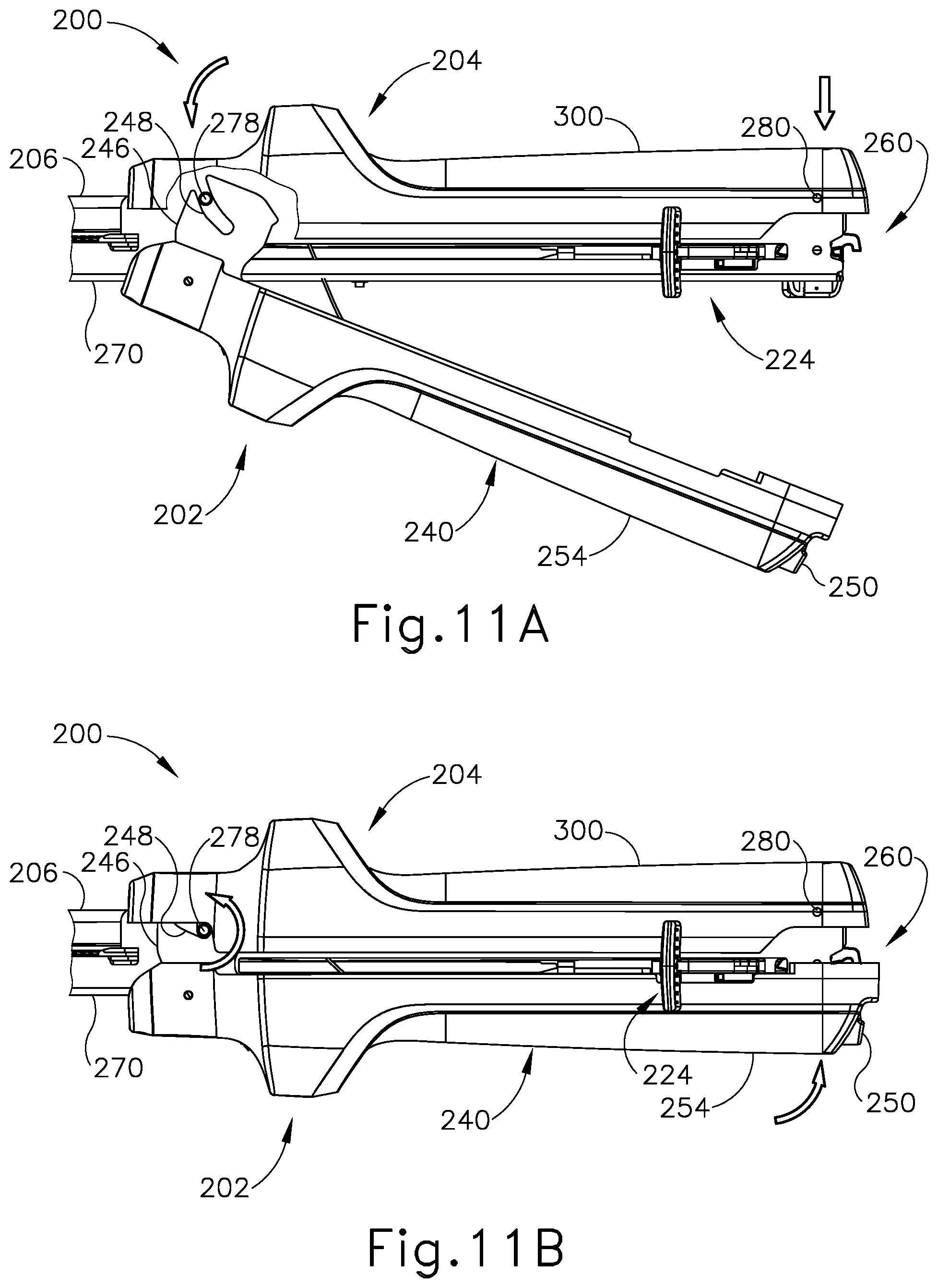 Patent US12396726 Figure 12 – Clamping assembly for linear surgical stapler
