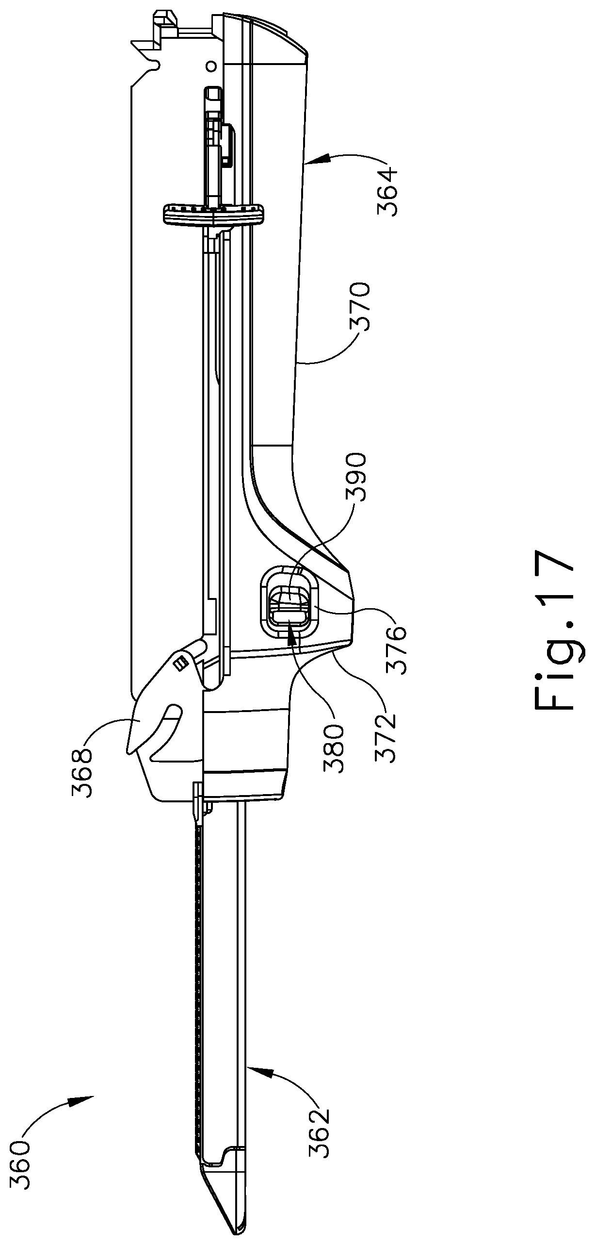 Patent US12396726 Figure 18 – Clamping assembly for linear surgical stapler