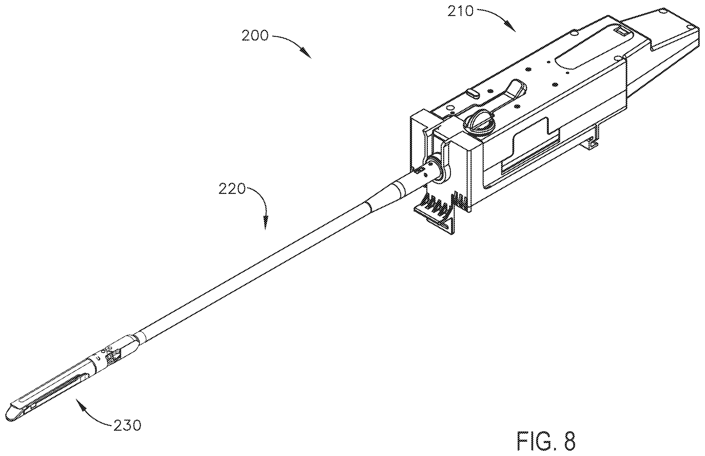 Patent US12396727 Figure 8 – Adaptation of independent firing and closure powered stapling systems