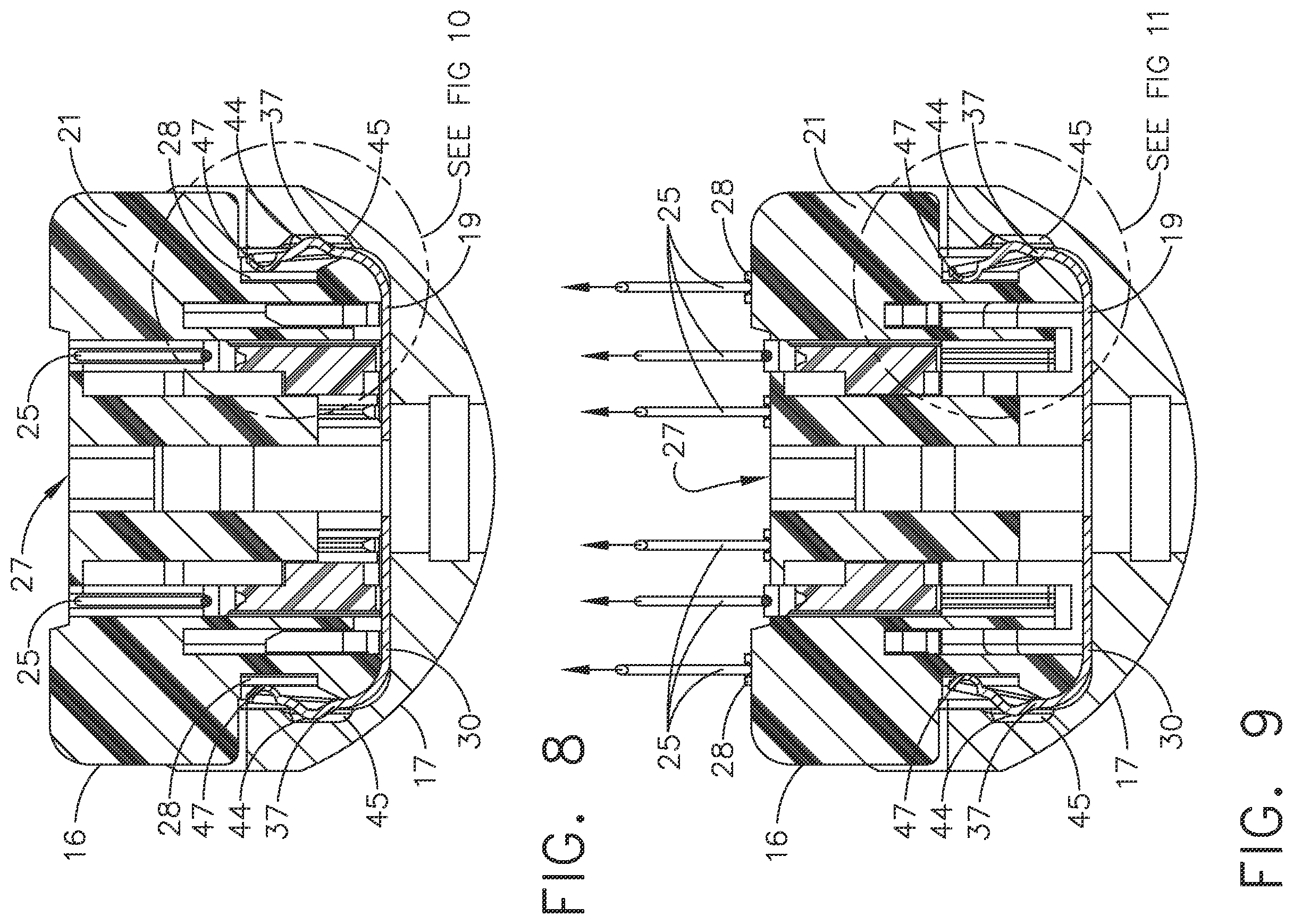 Patent US12396728 Figure 7 – Staple cartridge having retainer movable between configurations