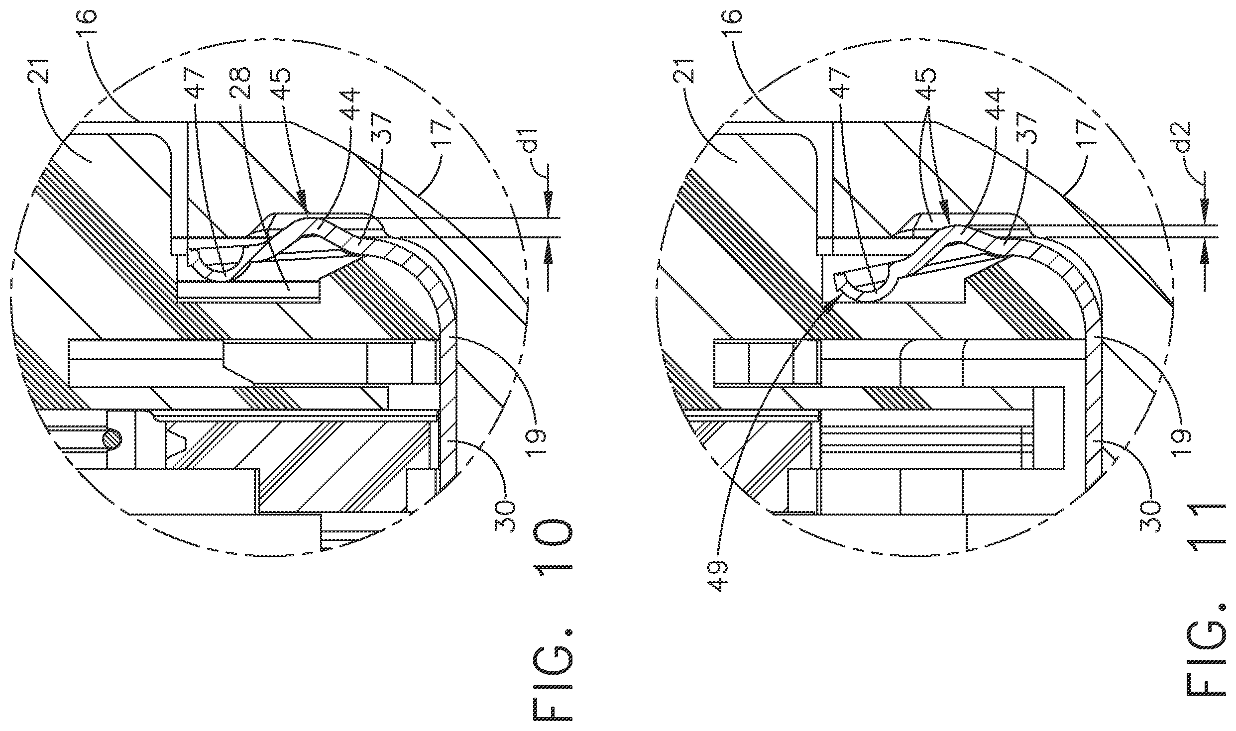 Patent US12396728 Figure 8 – Staple cartridge having retainer movable between configurations