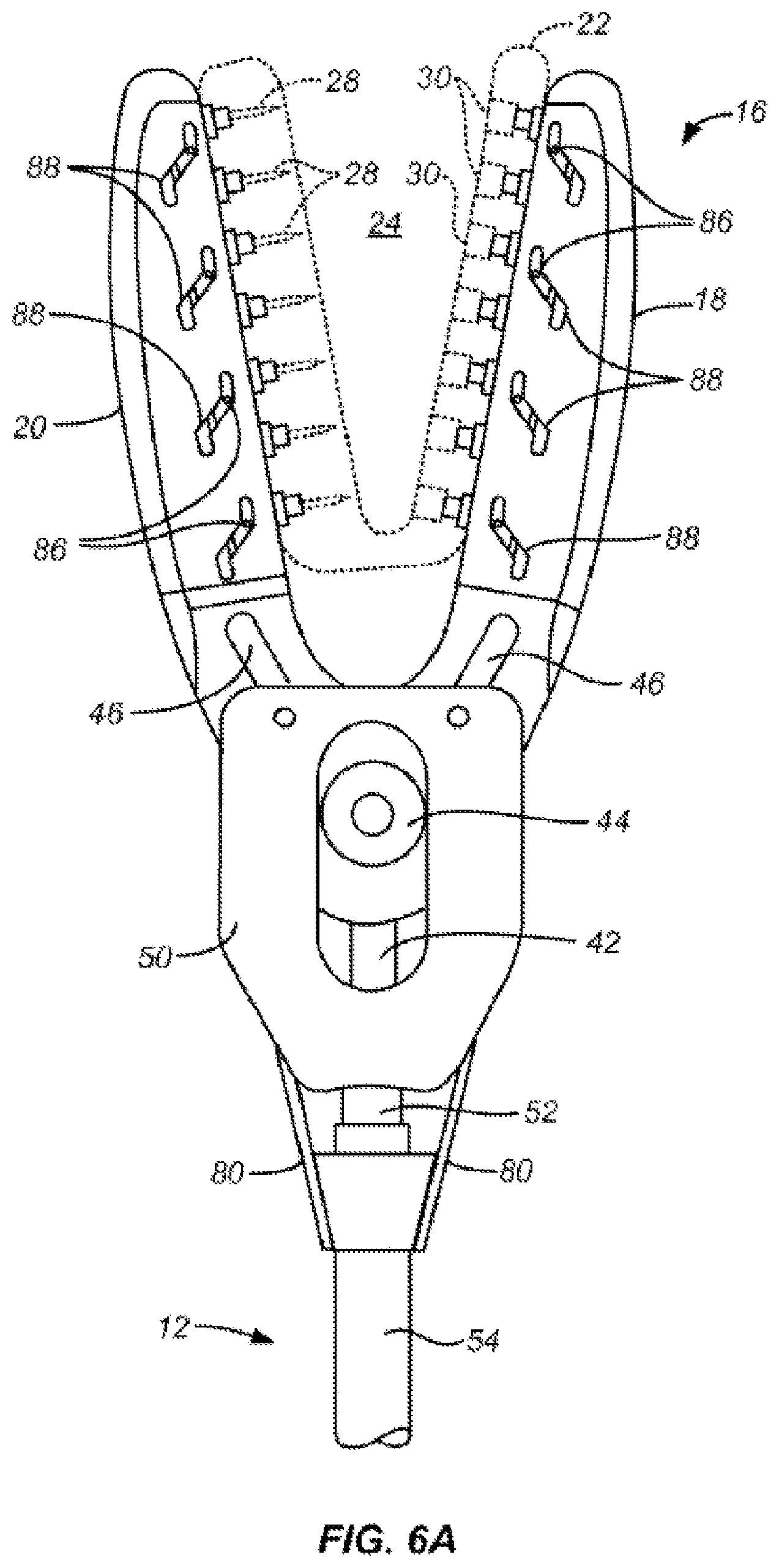 Patent US12396729 Figure 6 – Fastener applicator with interlock