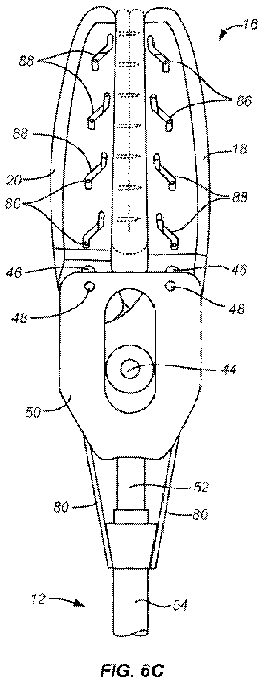 Patent US12396729 Figure 8 – Fastener applicator with interlock