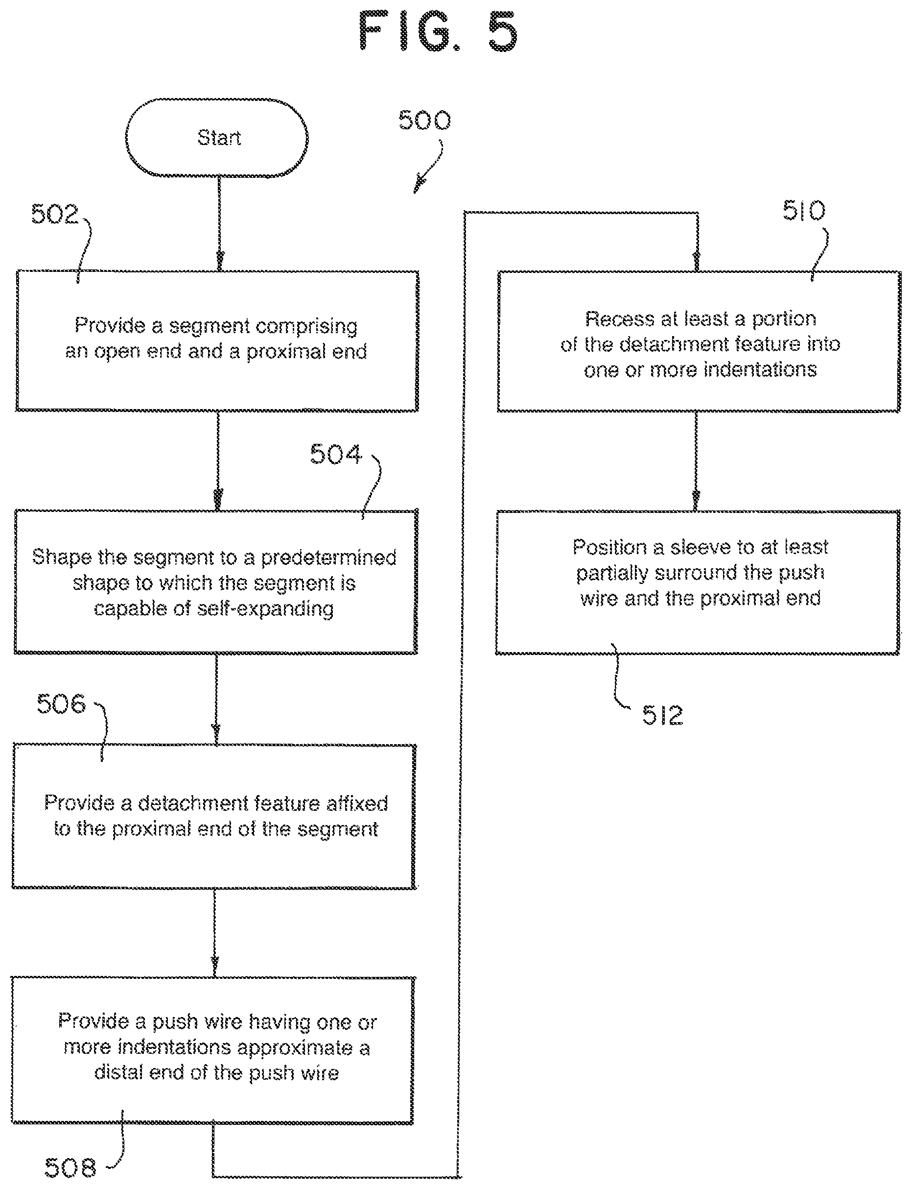 Patent US12396730 Figure 6 – Braided implant with detachment mechanism