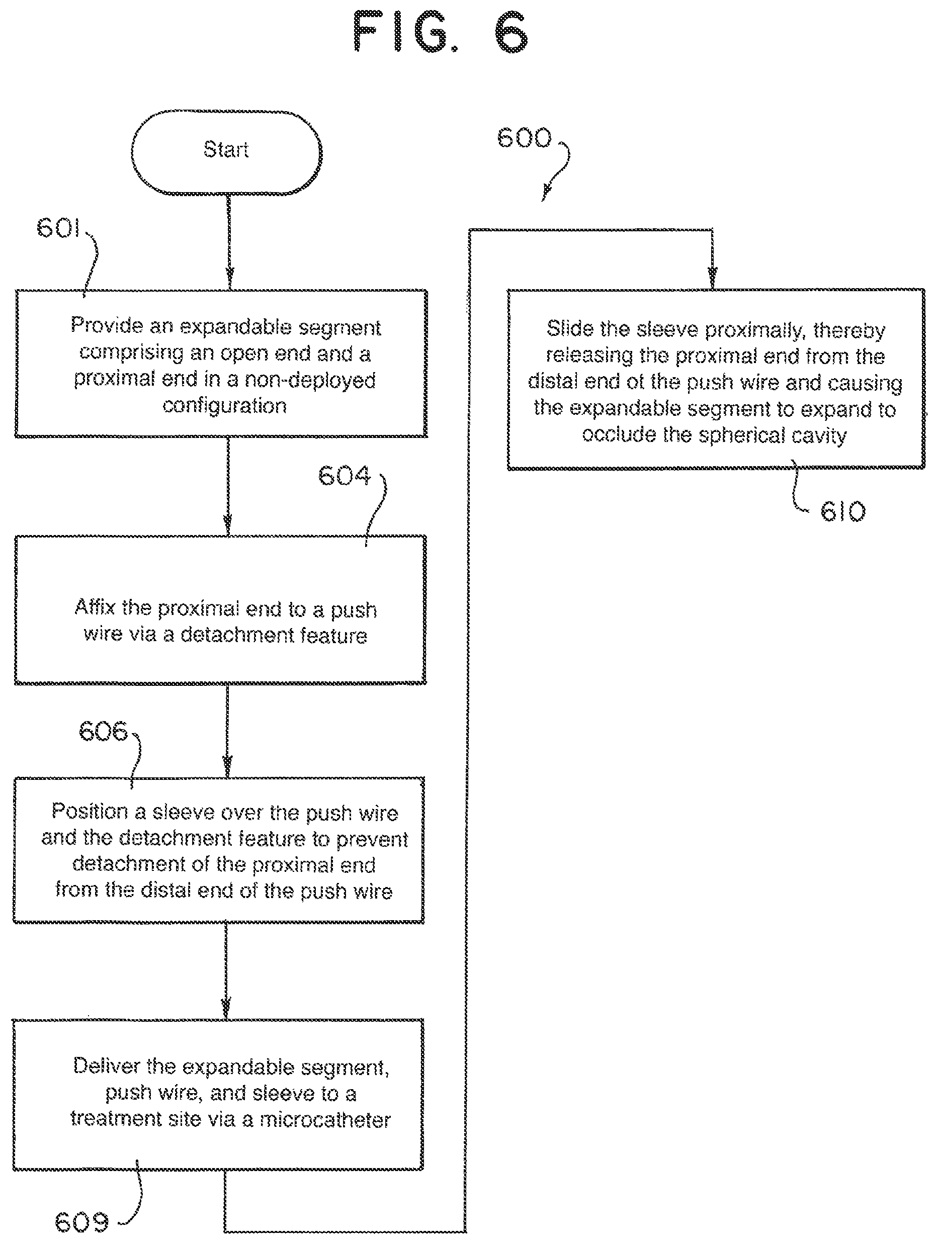 Patent US12396730 Figure 7 – Braided implant with detachment mechanism