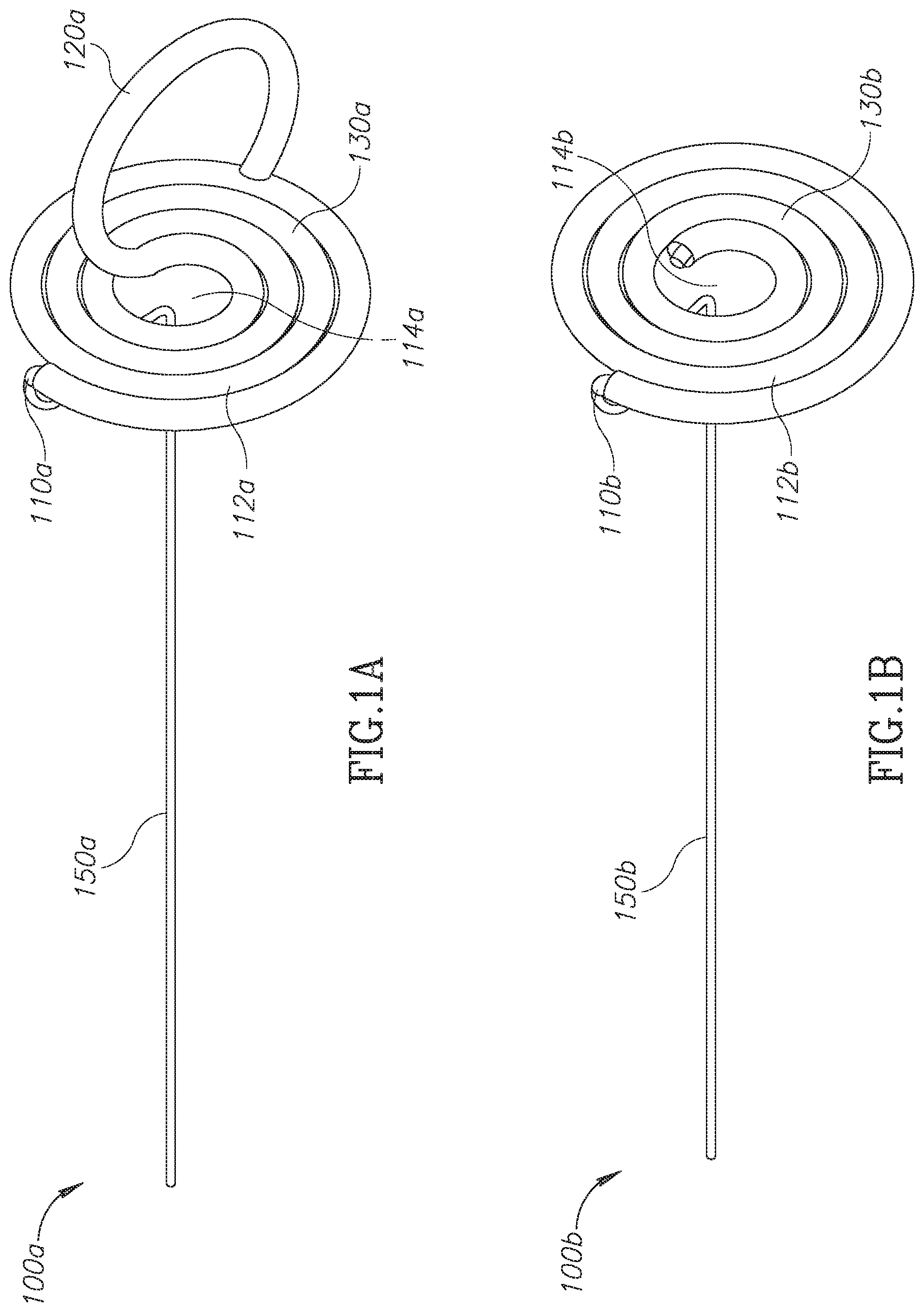 Patent US12396733 Figure 1 – Device for restricting blood flow to aneurysms