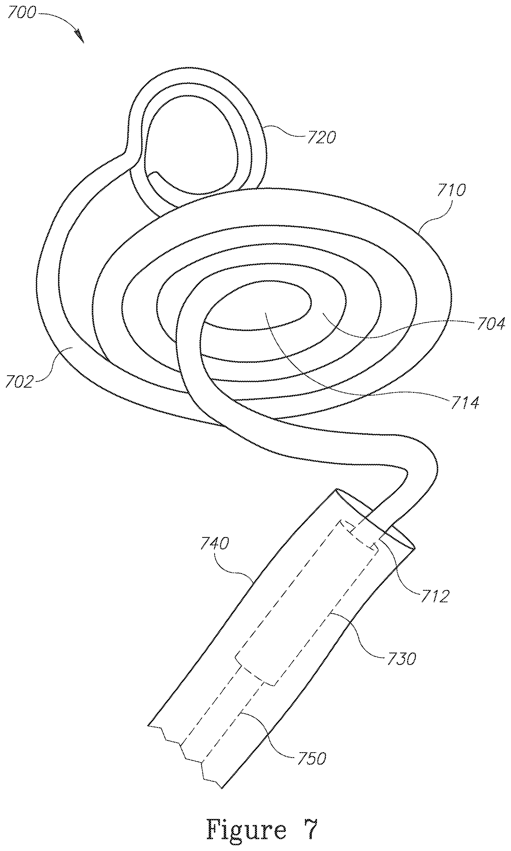 Patent US12396733 Figure 5 – Device for restricting blood flow to aneurysms