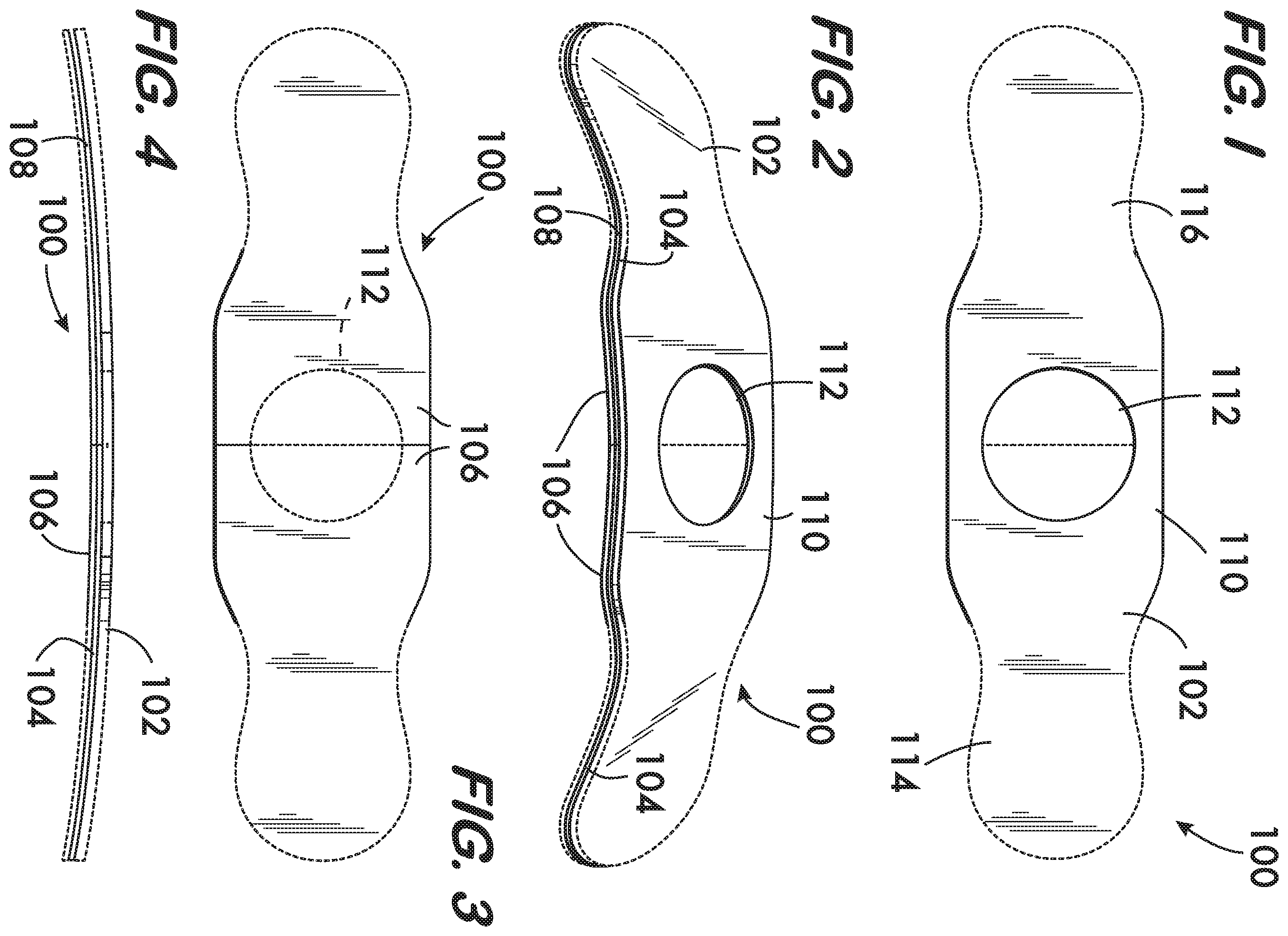 Patent US12396736 Figure 1 – Adhesive pad and hemostasis system