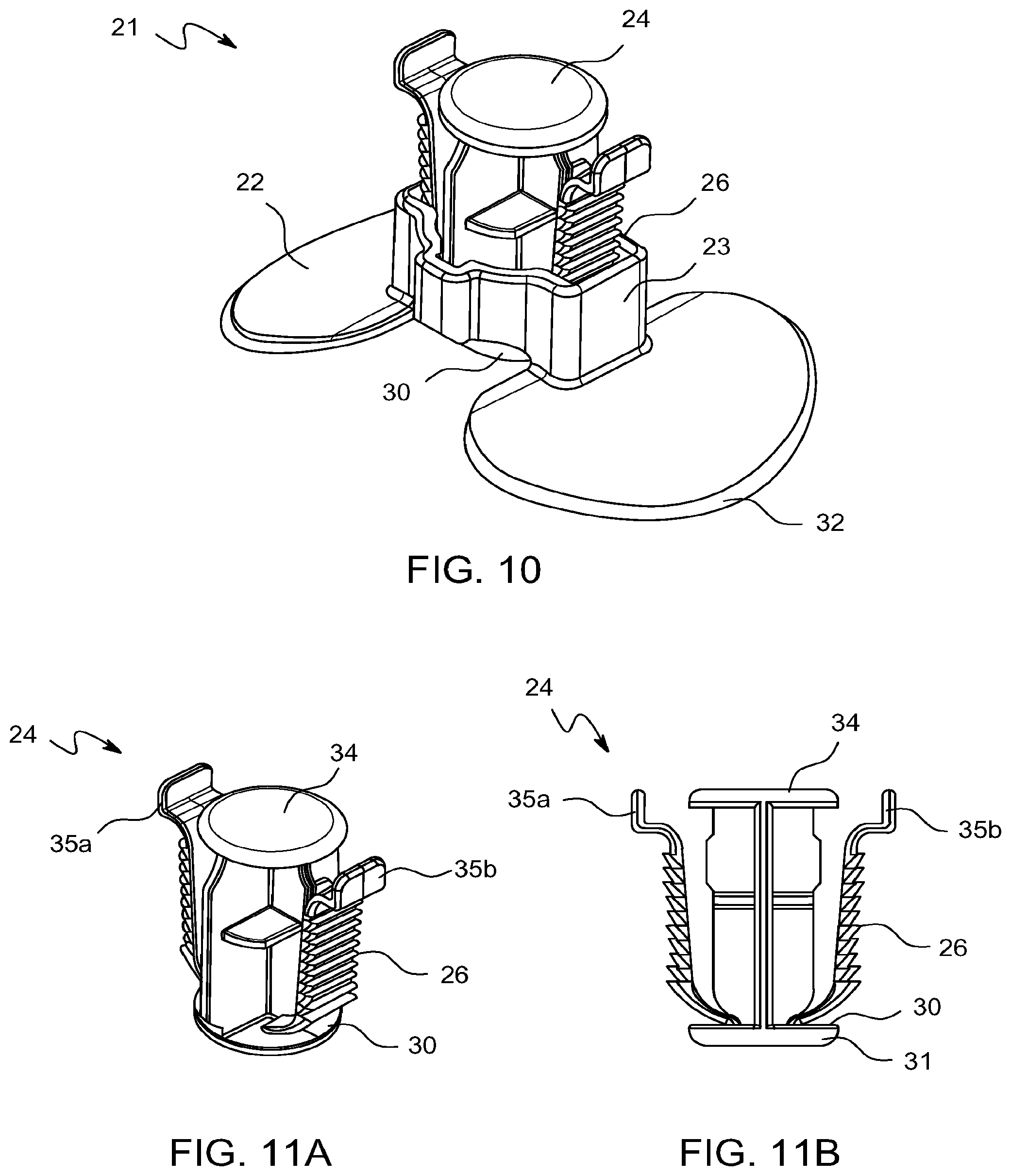 Patent US12396736 Figure 4 – Adhesive pad and hemostasis system